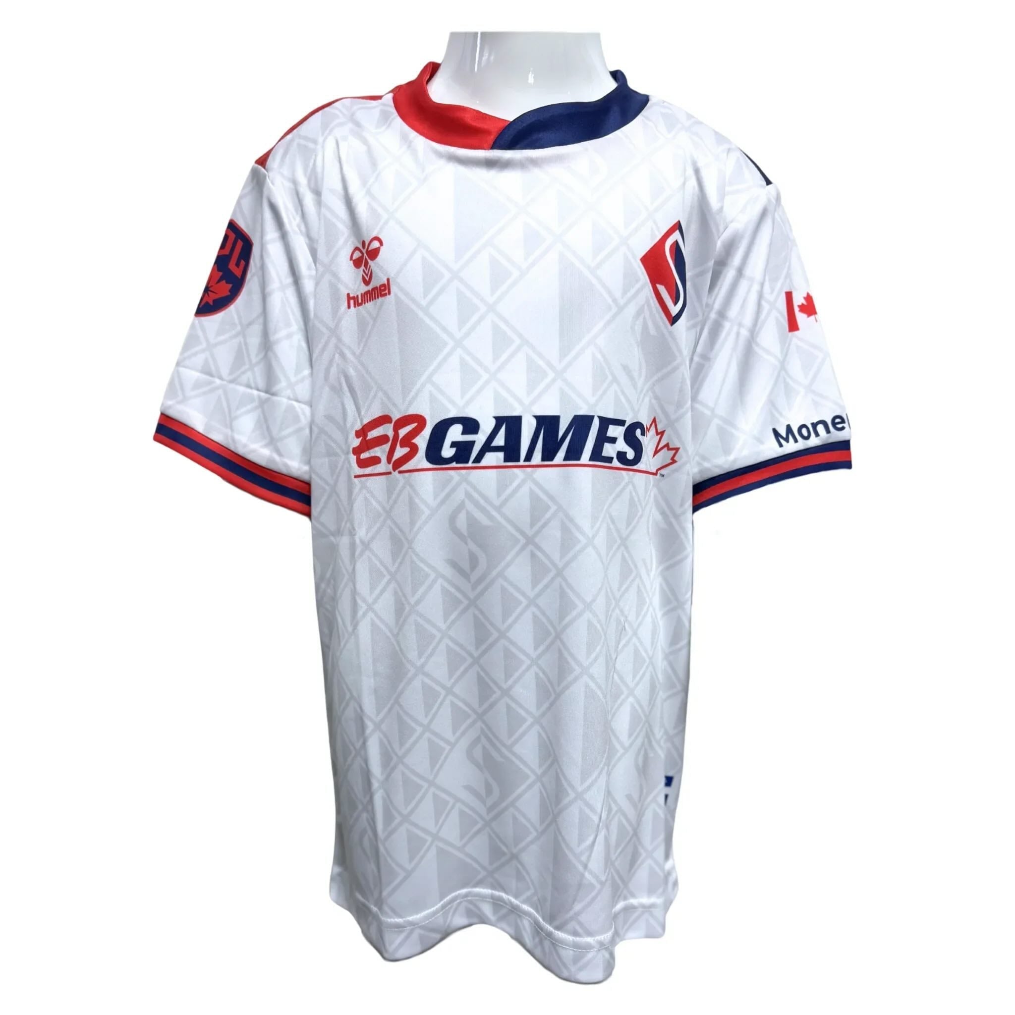 FC Supra 2026 Away Jersey Youth Official Jerseys Hummel White YS