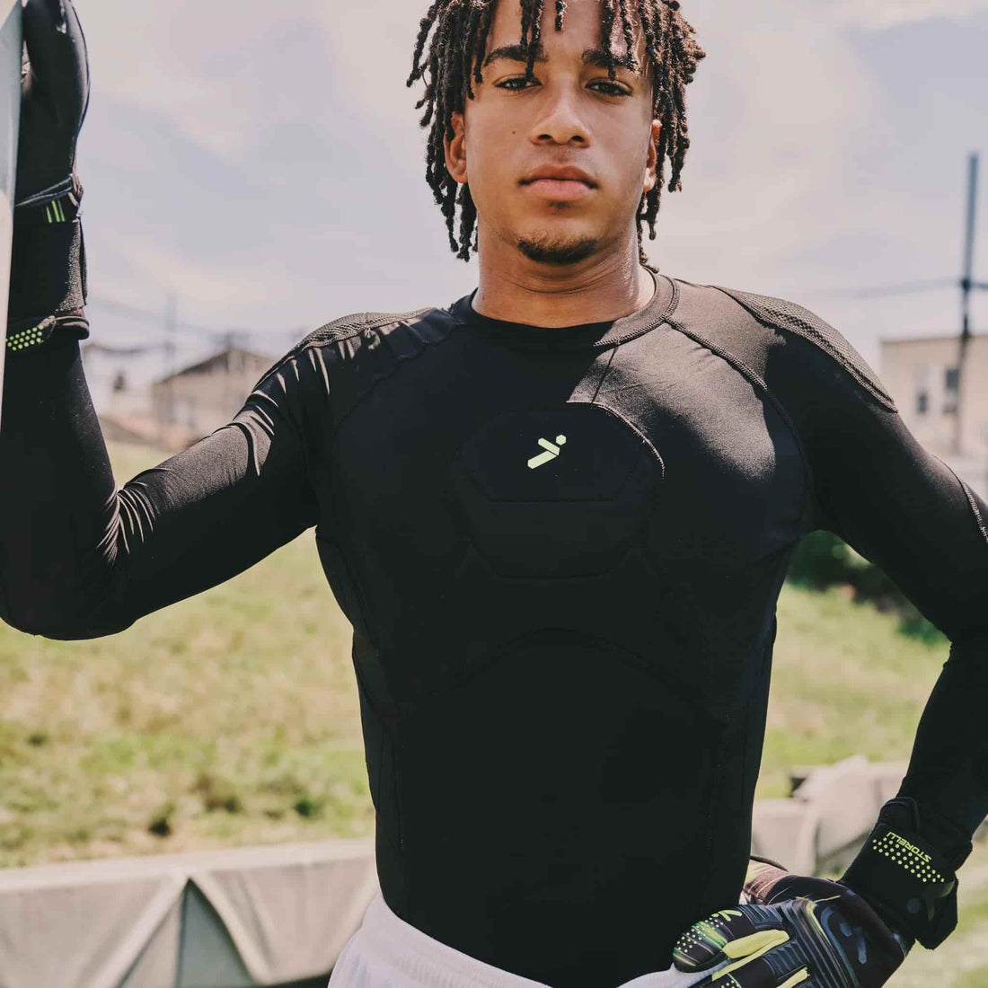 Storelli BodyShield GK 3/4 Undershirt Youth on-body front