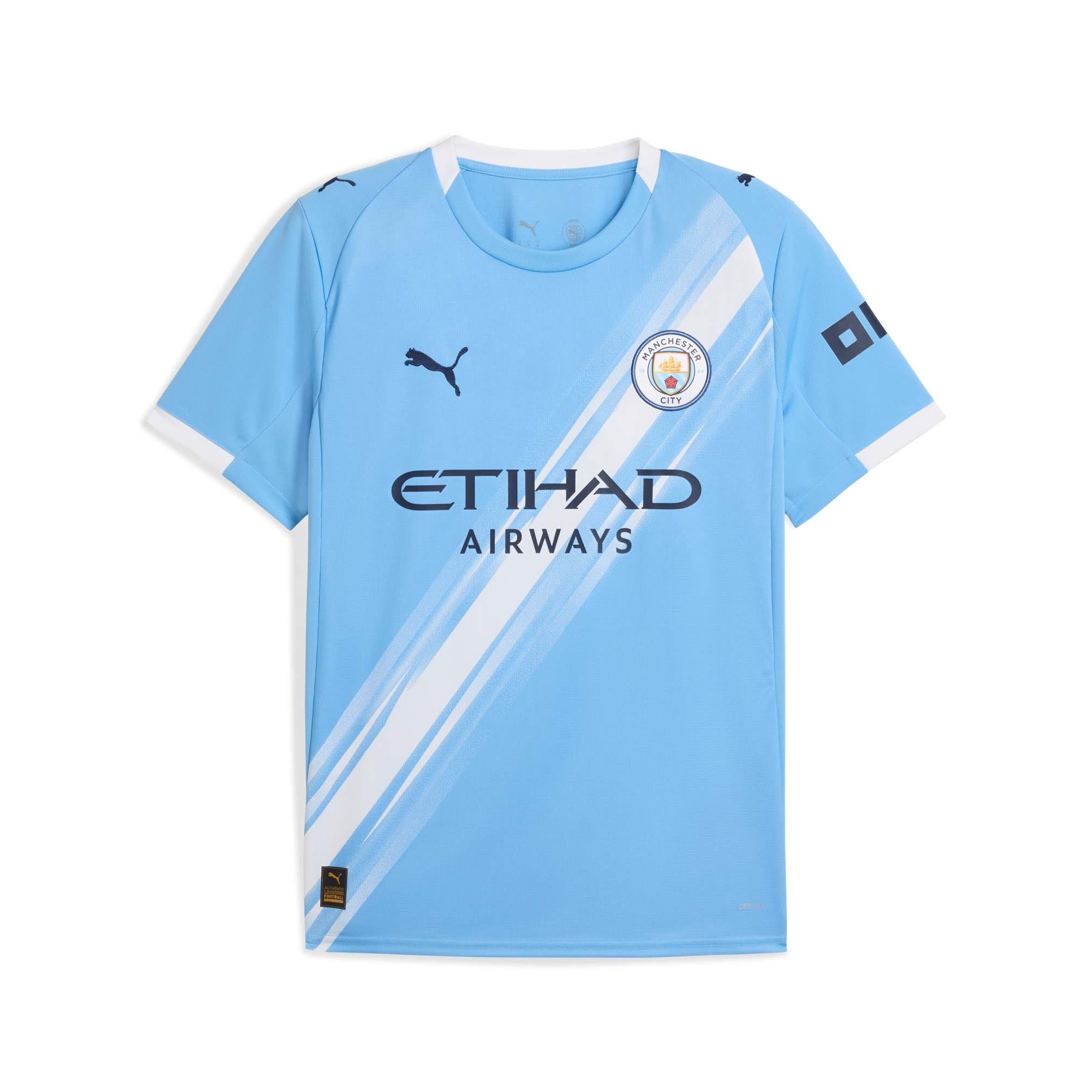 Manchester City 25/26 Home Jersey Licensed Jerseys Puma Blue S