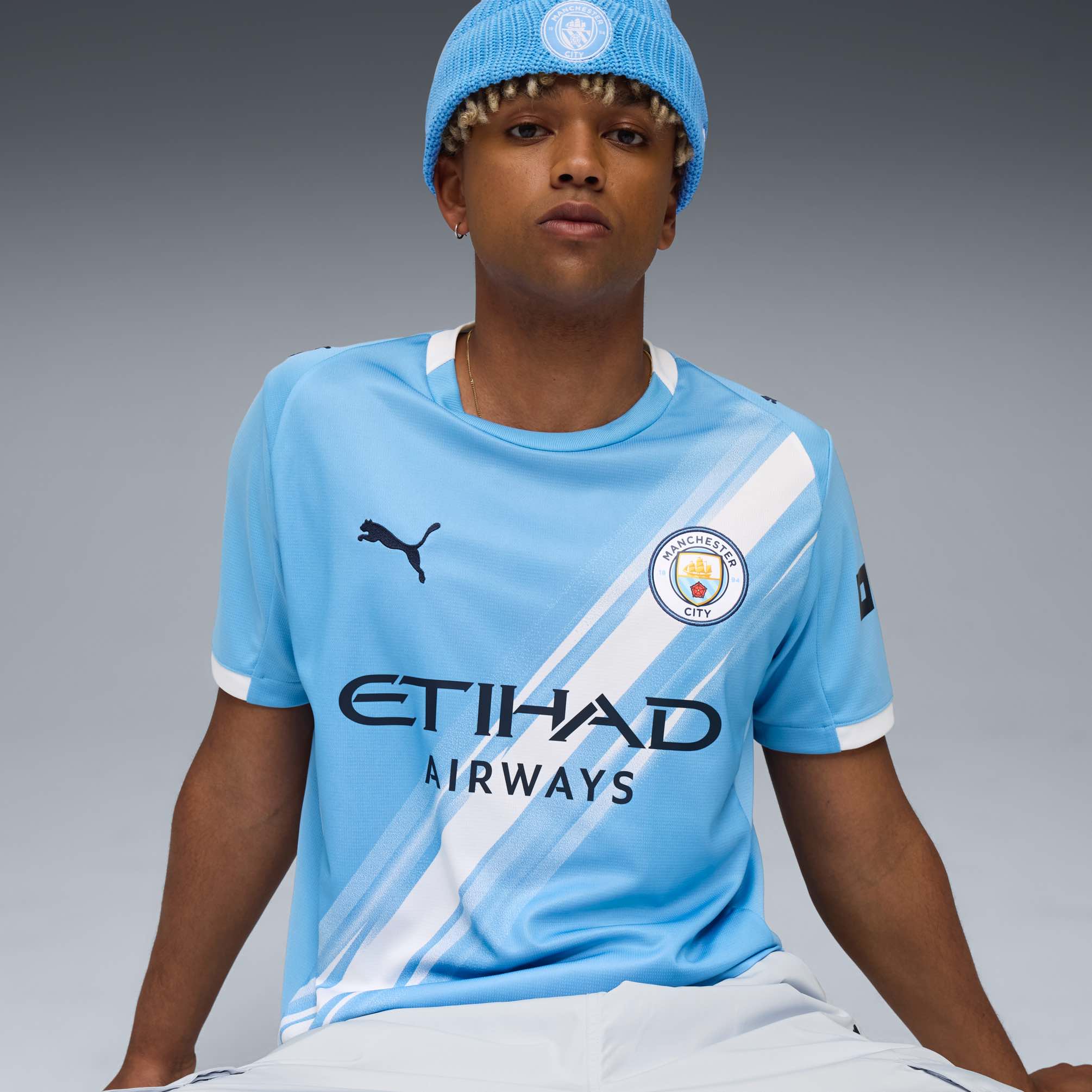 Manchester City 25/26 Home Jersey Licensed Jerseys Puma