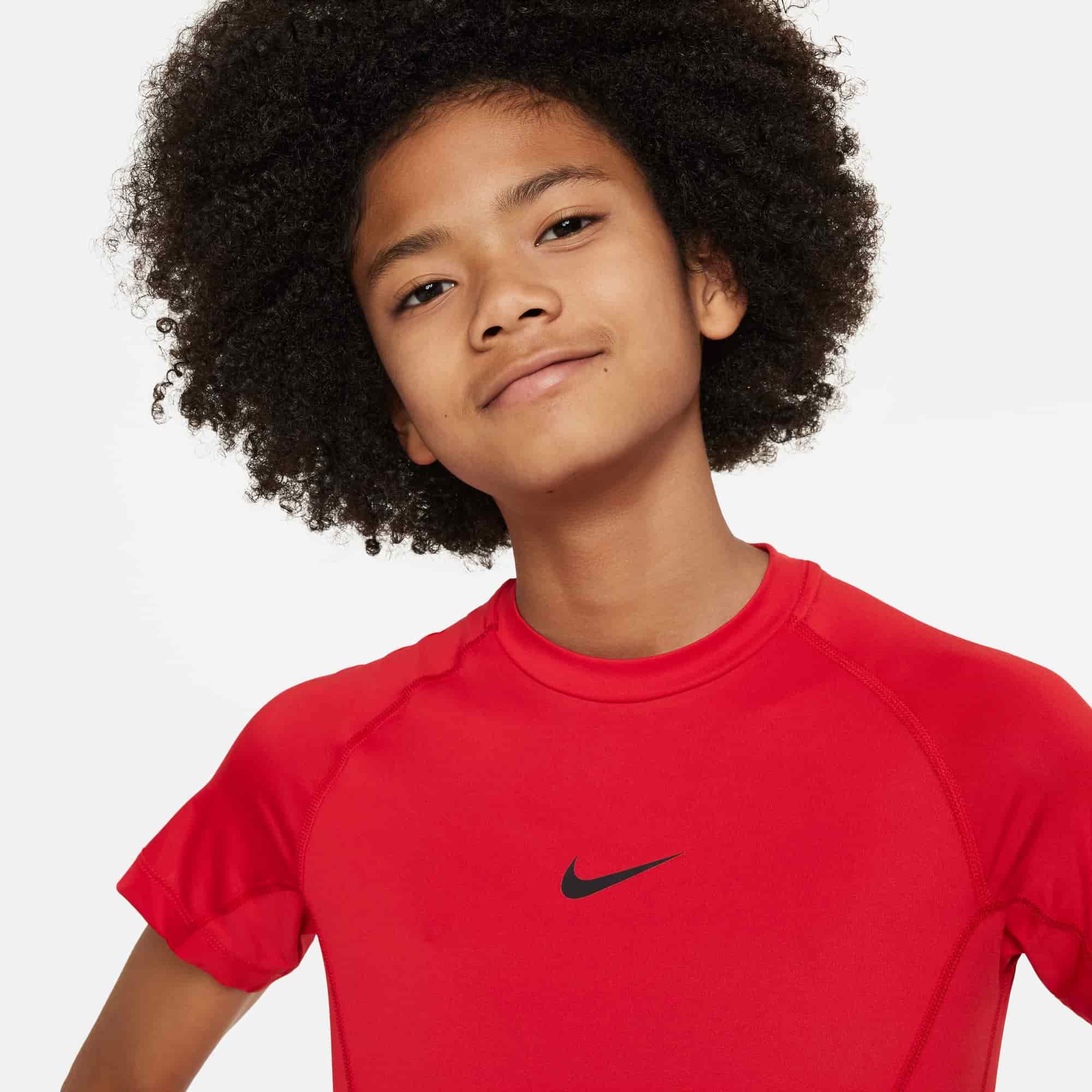 Nike Pro Short Sleeve Training Top Youth Training Tops Nike