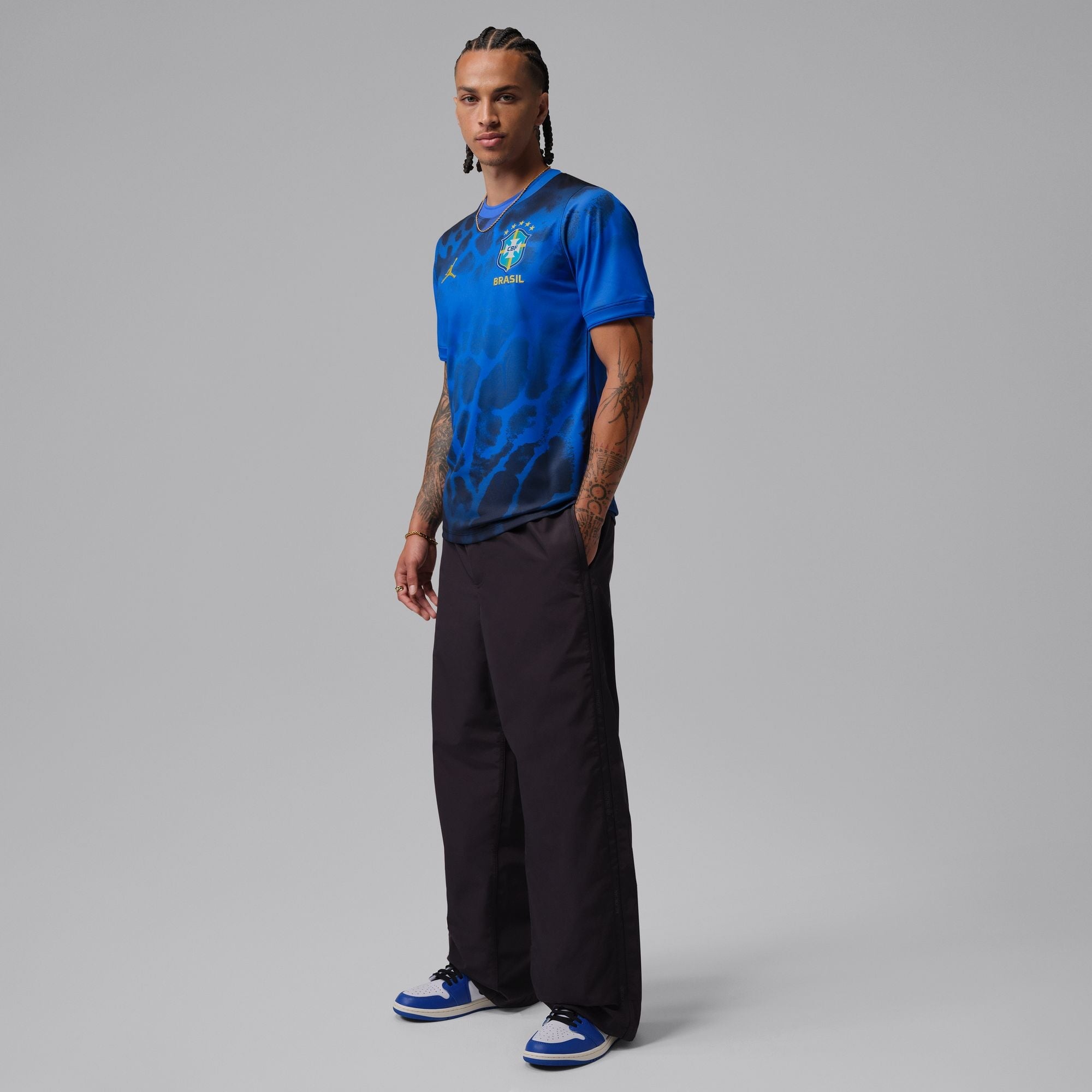 Brazil Academy Pro Pre-Match Top Training Tops Nike