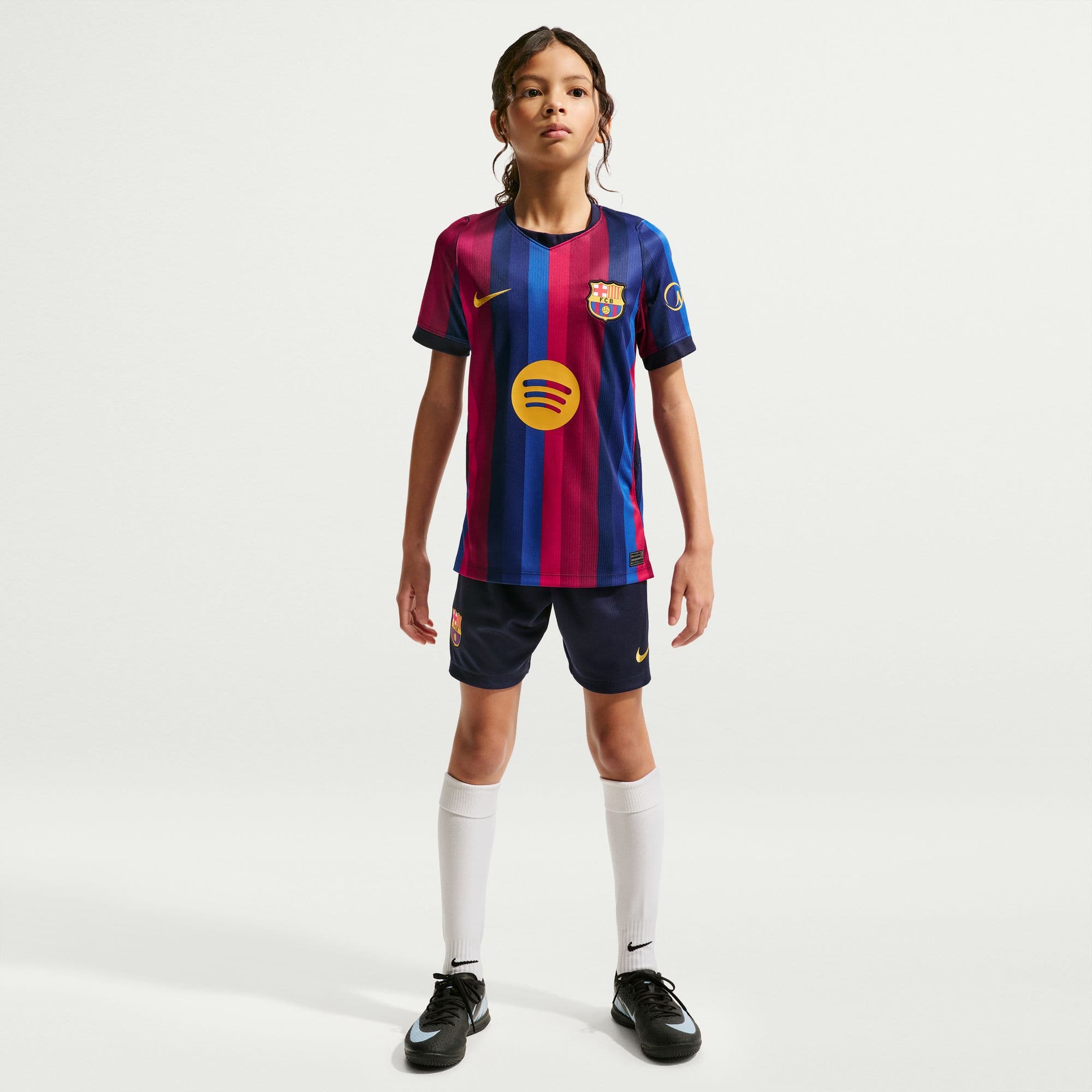 FC Barcelona 2026/27 Stadium Home Jersey Youth Official Jerseys Nike
