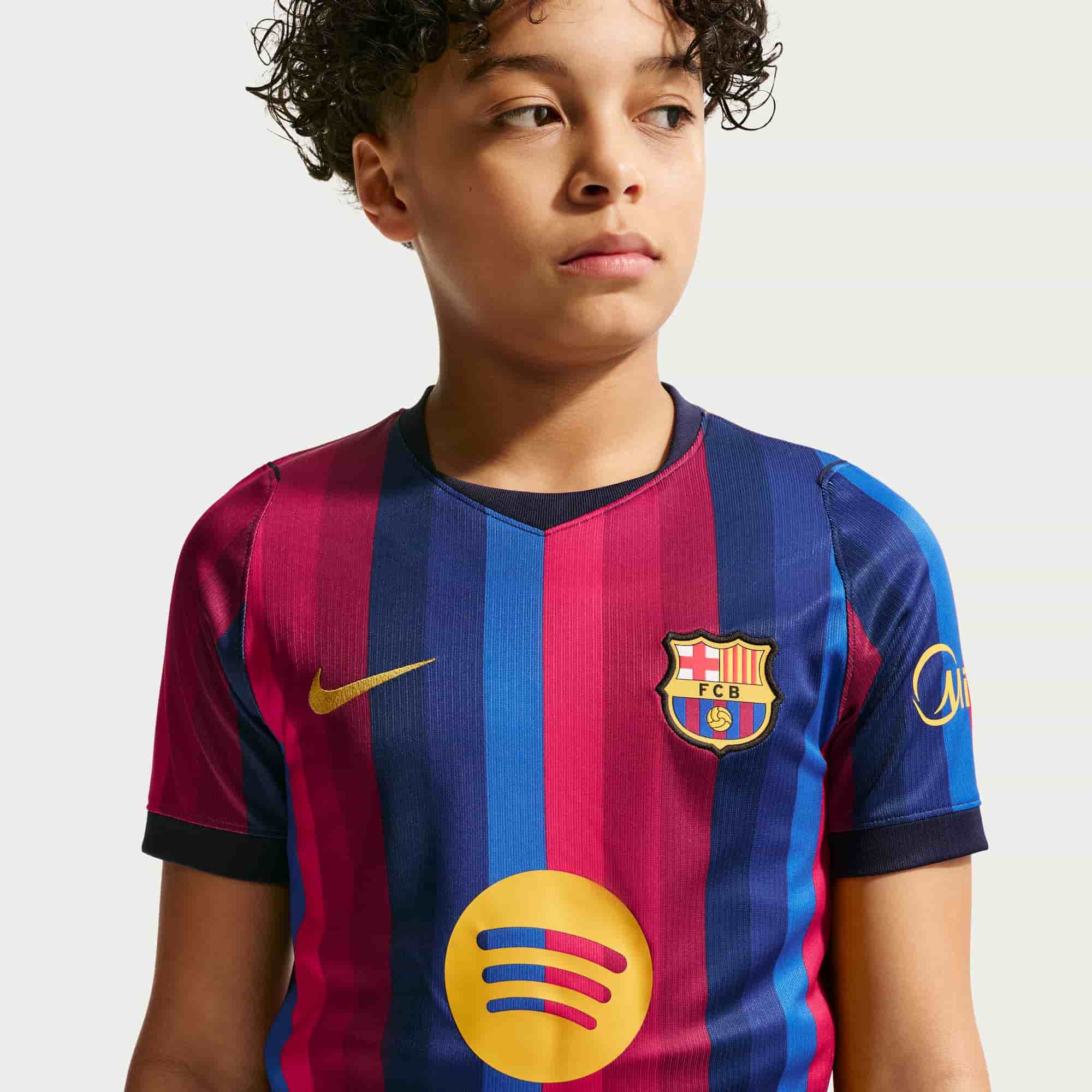 FC Barcelona 2026/27 Stadium Home Jersey Youth Official Jerseys Nike