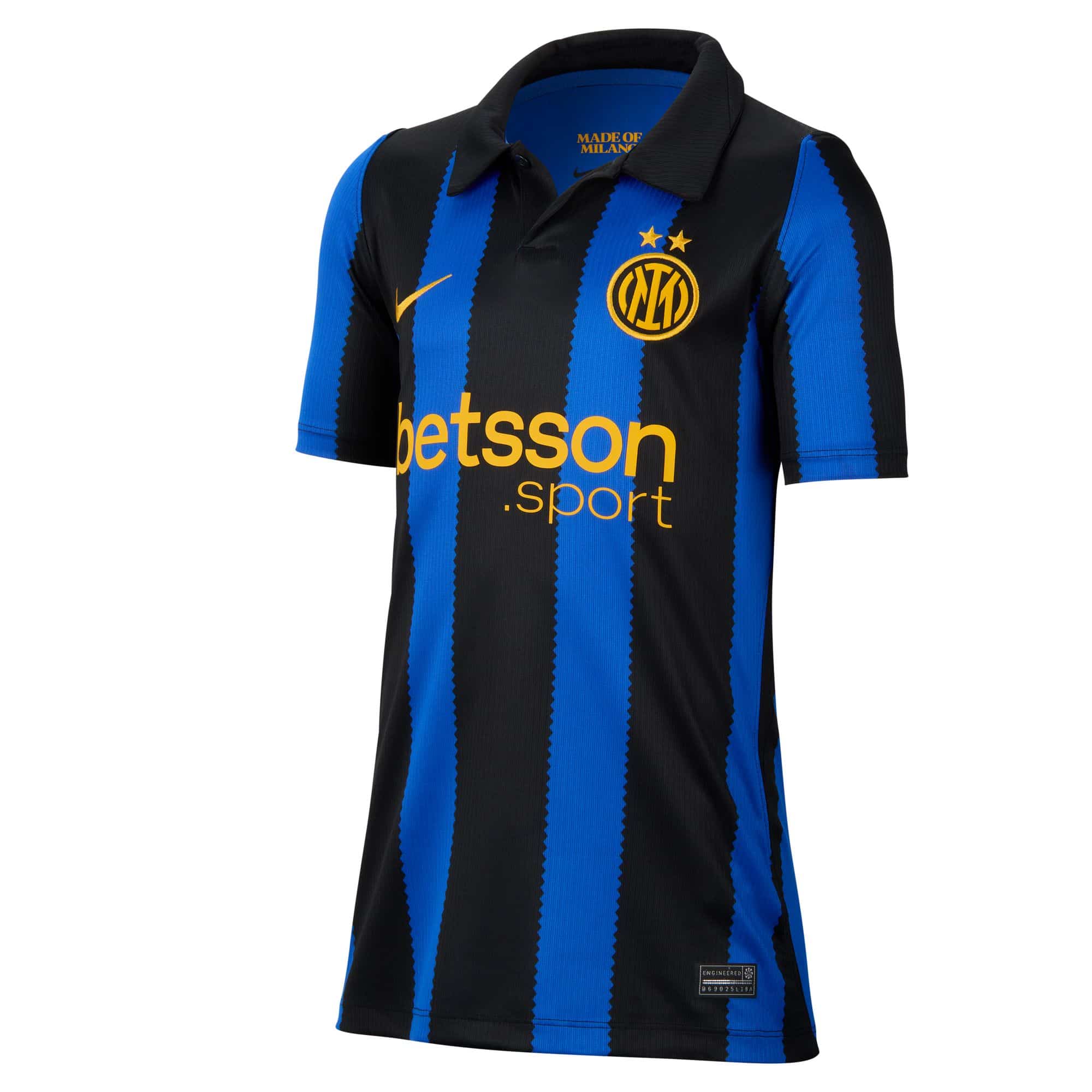 Inter Milan 2026/27 Stadium Home Jersey Youth Official Jerseys Nike