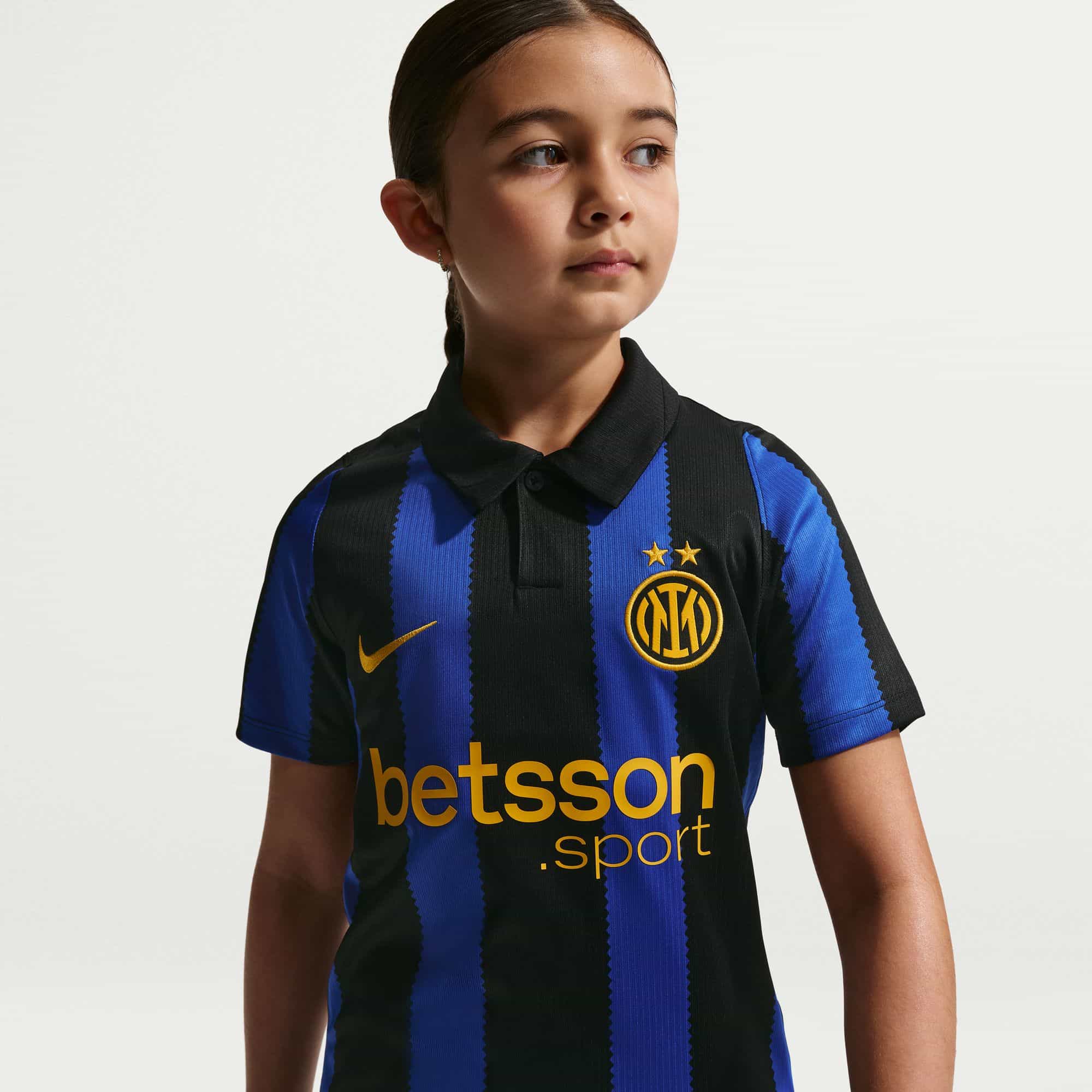 Inter Milan 2026/27 Stadium Home Jersey Youth Official Jerseys Nike