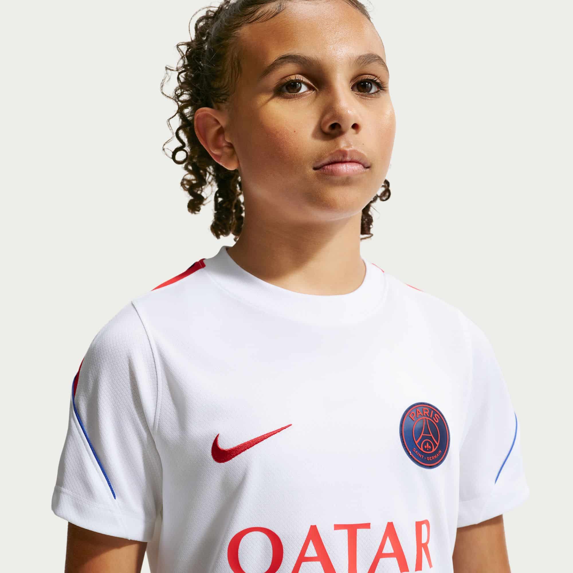 Paris Saint-Germain Strike Training Top Youth Training Tops Nike