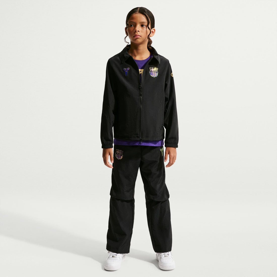FC Barcelona Away Soccer Jacket Youth Jackets Nike