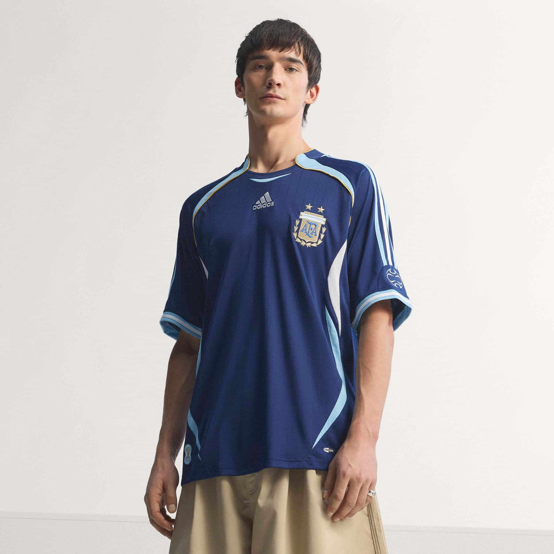 Argentina Away Jersey 2006 Official Jerseys adidas Blue XS