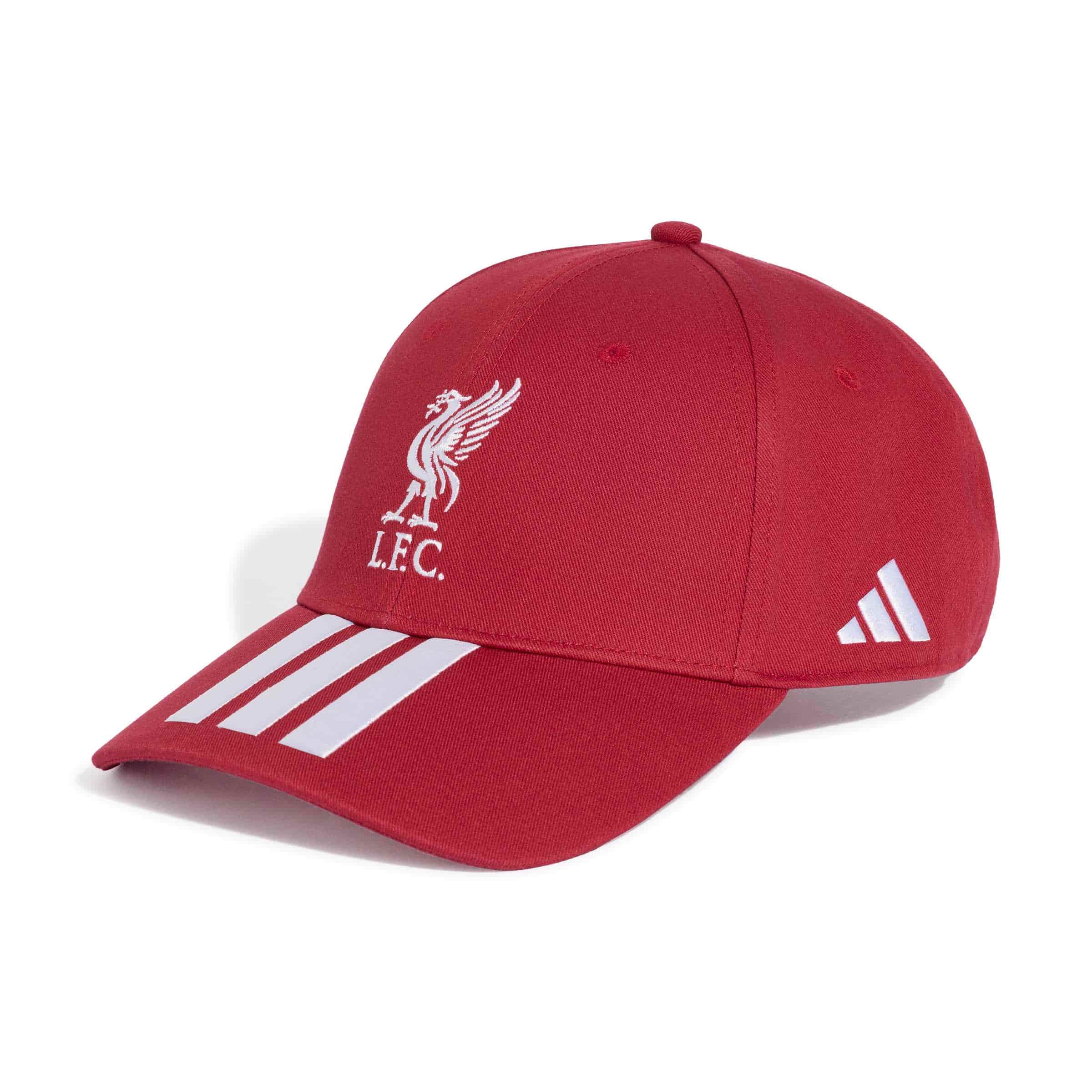 Liverpool FC Baseball Cap Hats adidas Red ONE SIZE