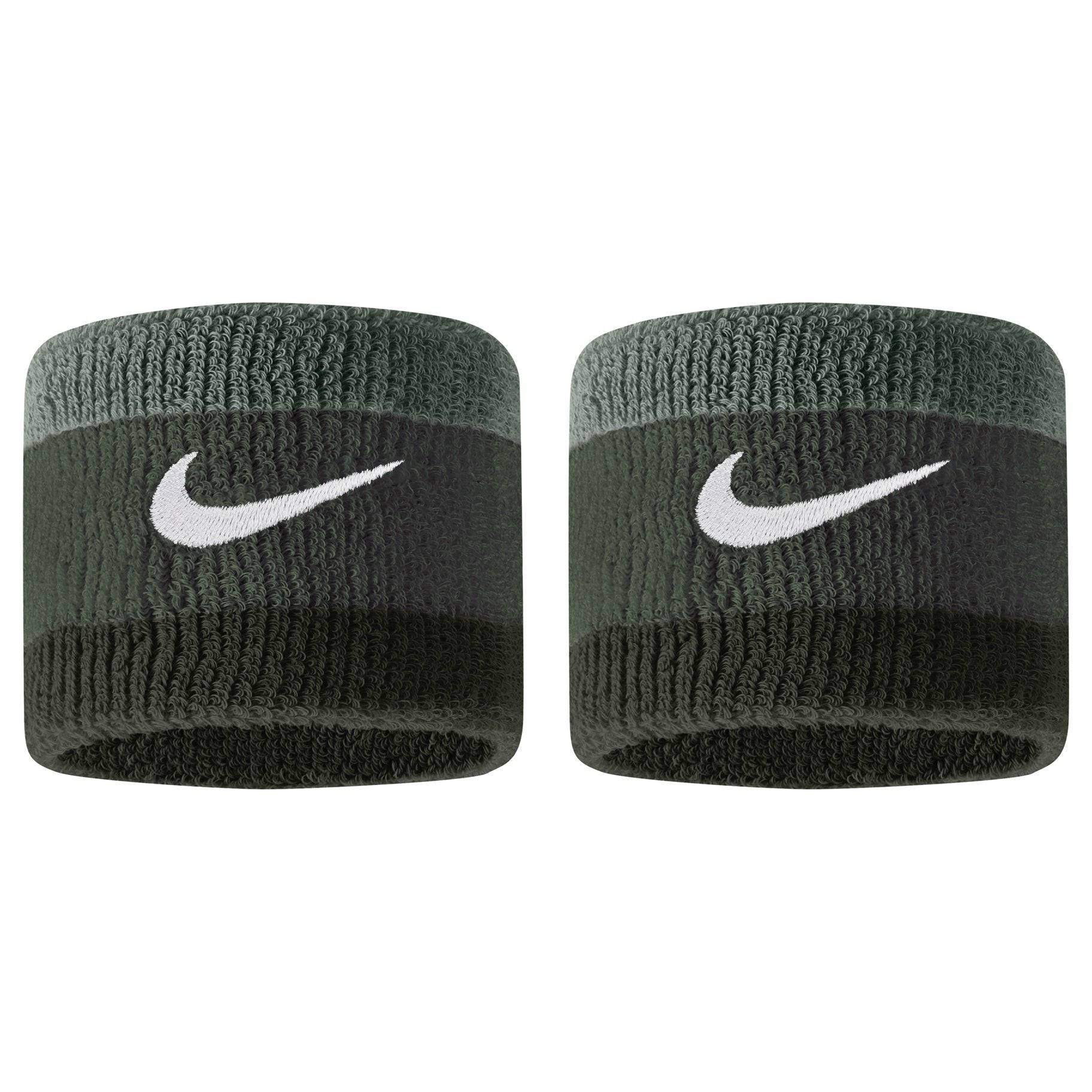 Nike Swoosh Wristband Wristbands Nike Green ONE SIZE