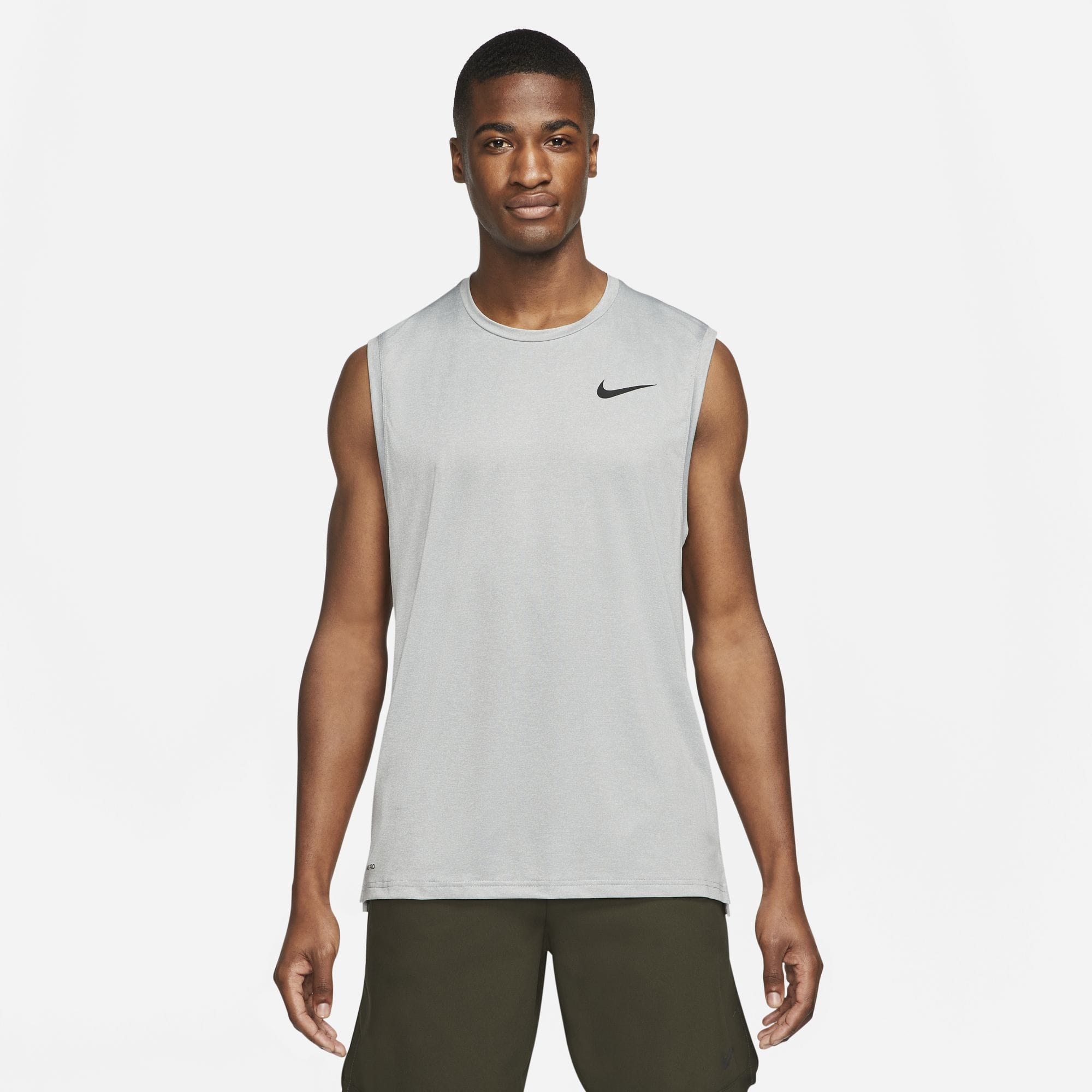 Nike Pro Dri-FIT Top Training Tops Nike Grey S
