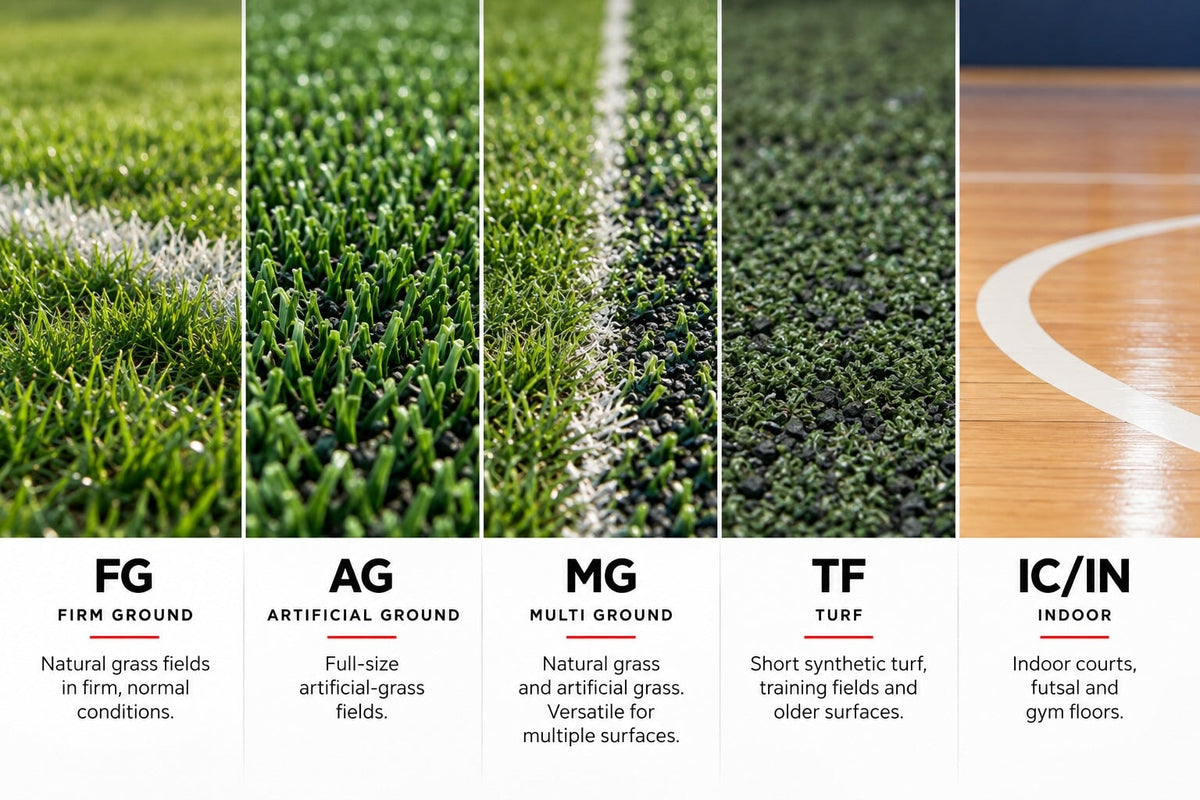 Best Soccer Cleats by Surface: FG, AG, MG, Turf & Indoor