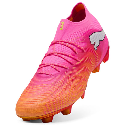 PUMA FUTURE 9 Ultimate FG soccer cleats front angled view