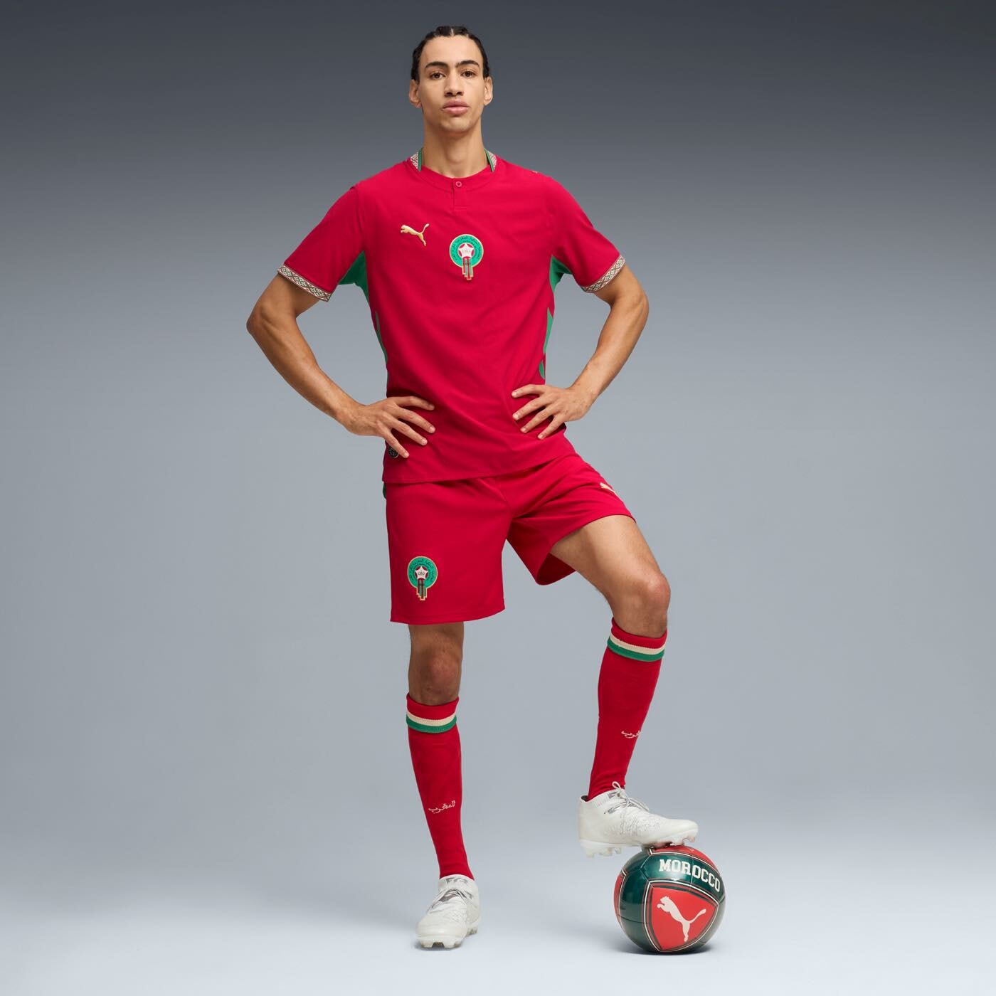 Morocco 2026 Authentic Home Jersey Official Jerseys PUMA 