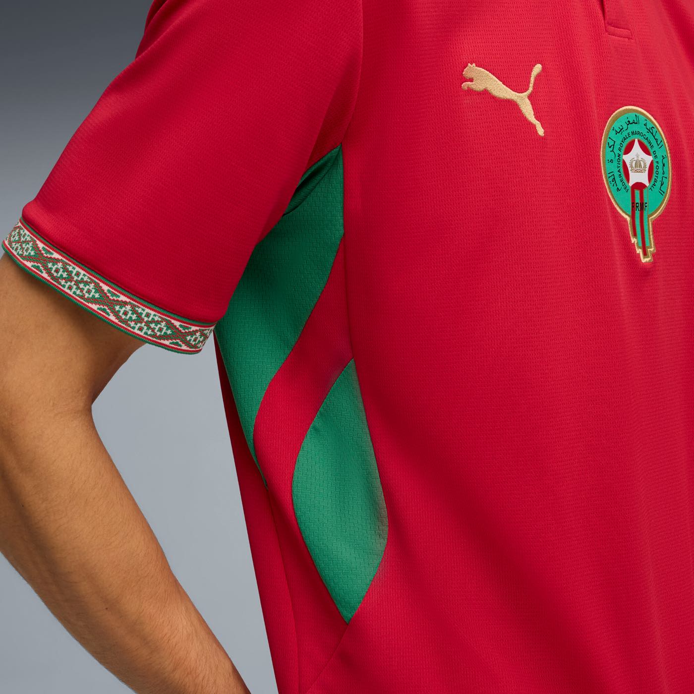 Morocco 2026 Home Jersey Official Jerseys PUMA 