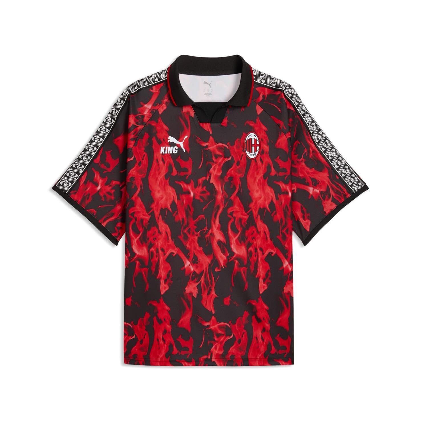 AC Milan KING Retro Jersey Official Jerseys PUMA Red XS 