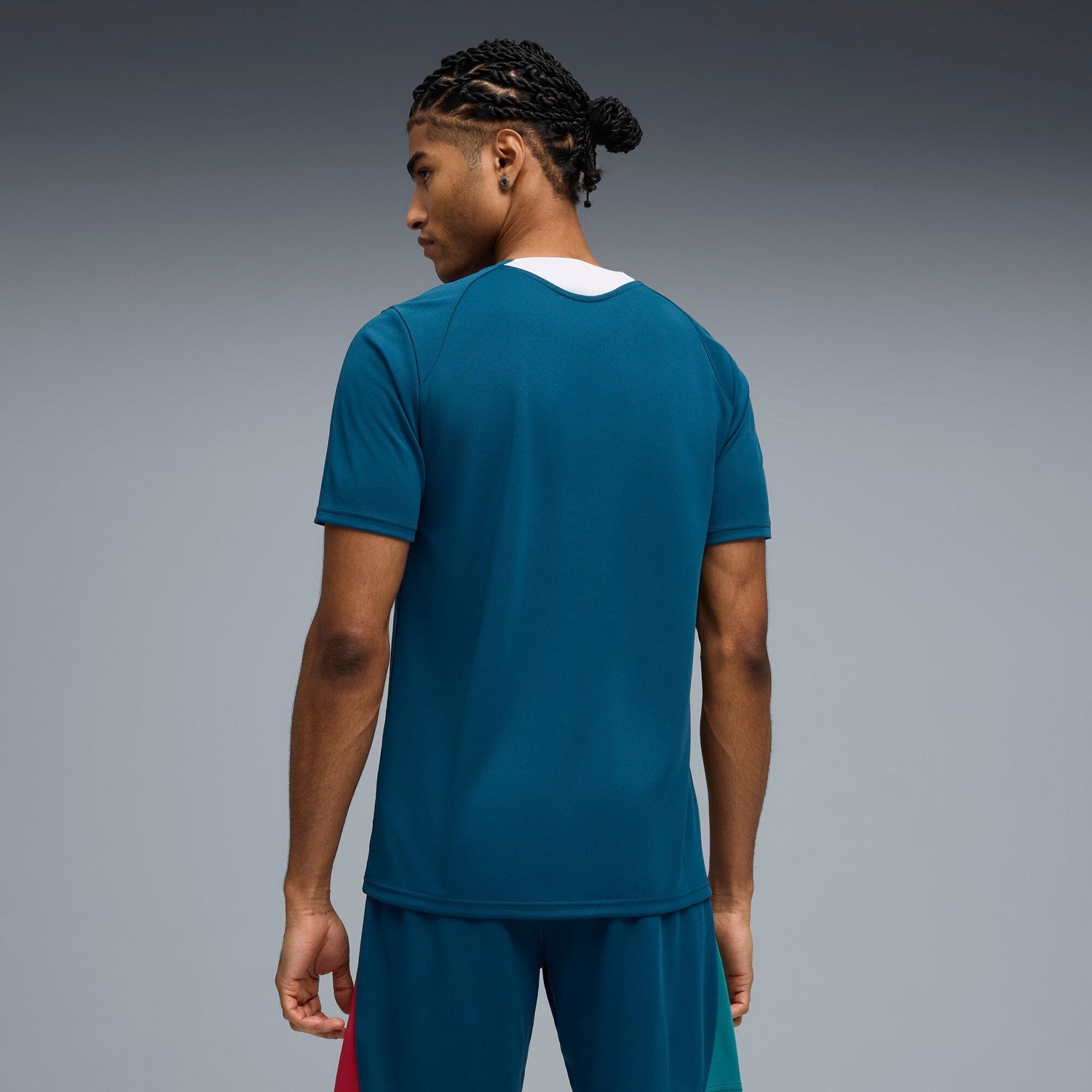 Portugal Training Top back view worn by model