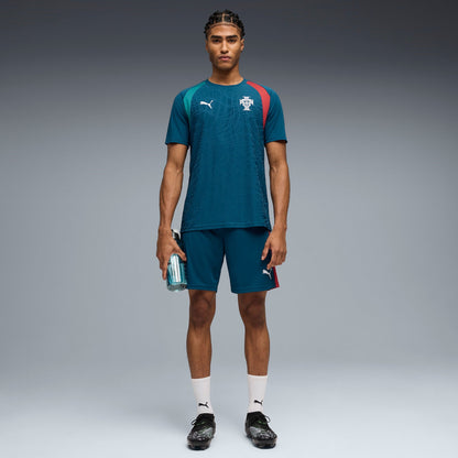 Model wearing Portugal Training Top full outfit front view