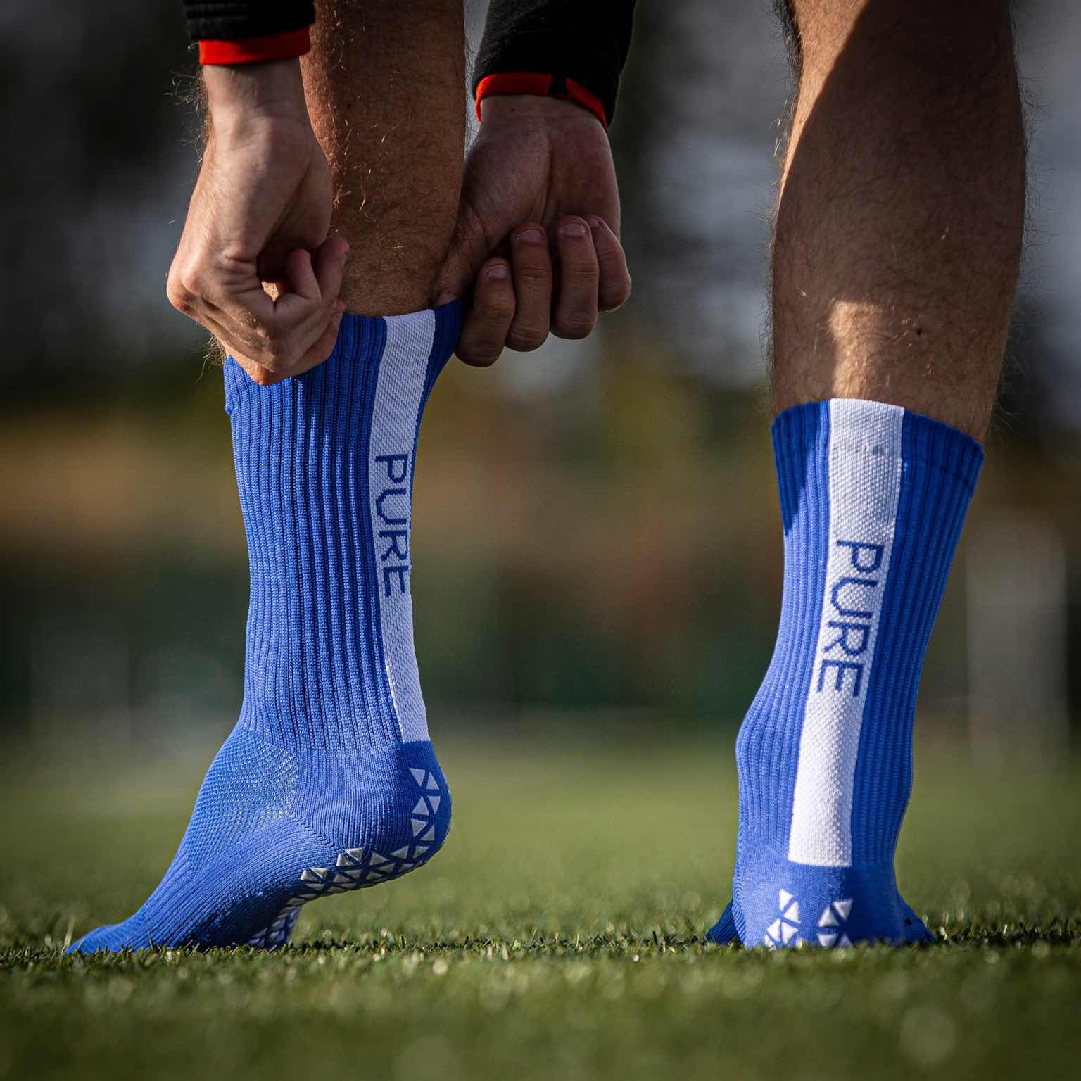 Pure Grip Socks Blue