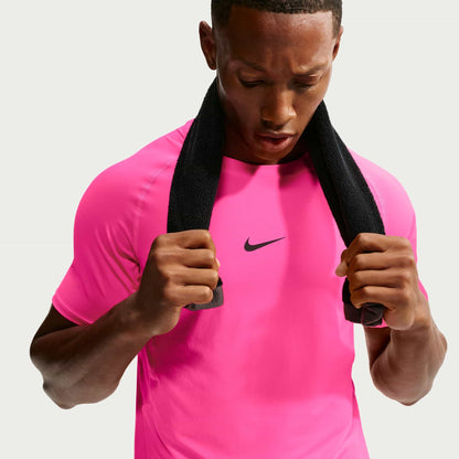 Nike Pro Short Sleeve Training Top Training Tops Nike Pink S 