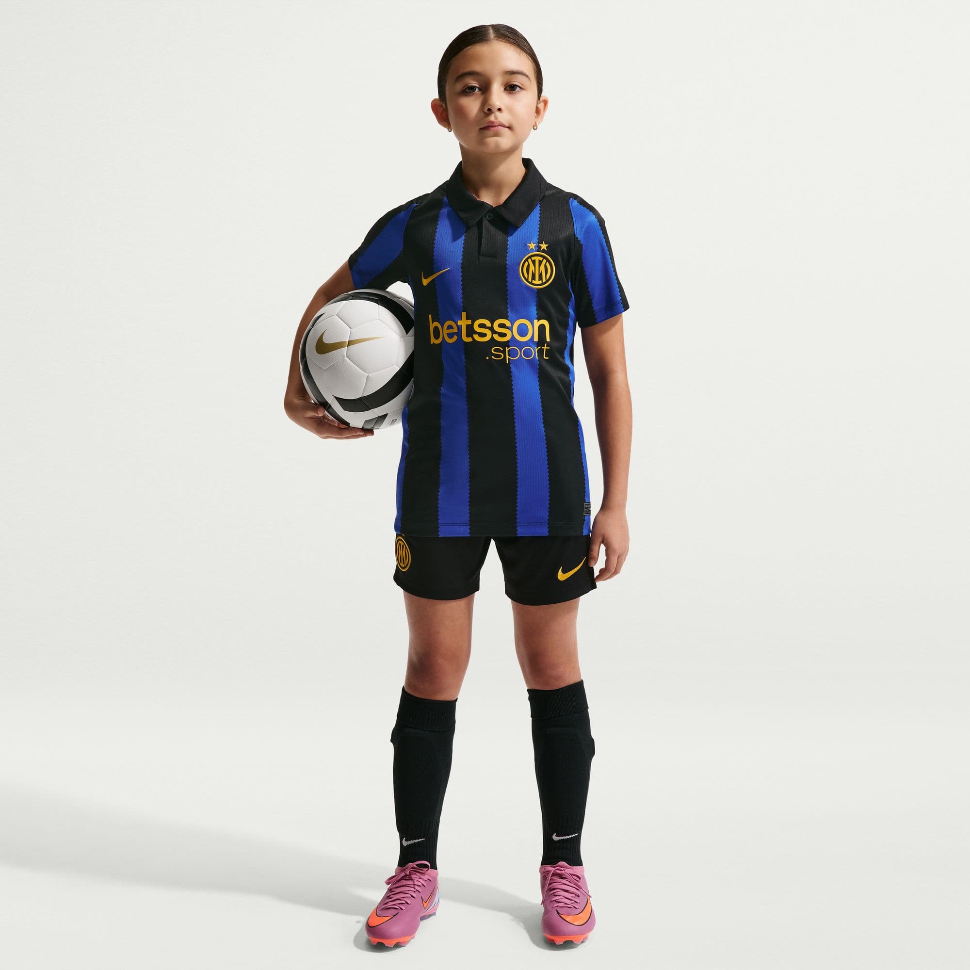 Inter Milan 2026/27 Stadium Home Jersey Youth Official Jerseys Nike 