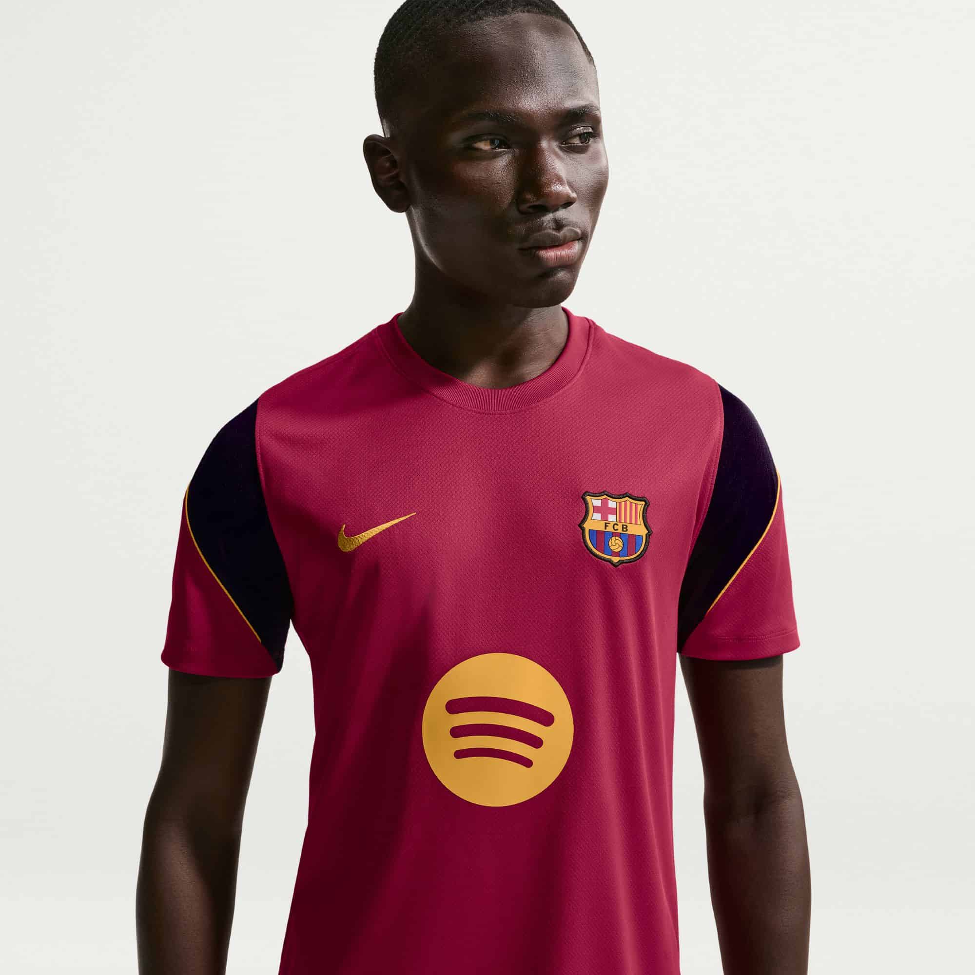 FC Barcelona Strike Training Tops Nike Red S 