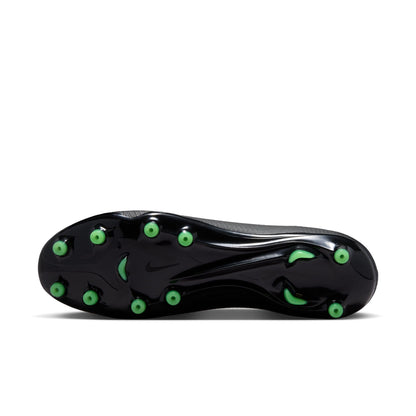 Nike Mercurial Vapor 17 Pro AG artificial-grass soccer cleats in black with green details
