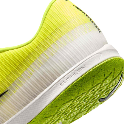 Nike Mercurial Vapor 17 Academy IC indoor court soccer shoes in volt yellow and black.