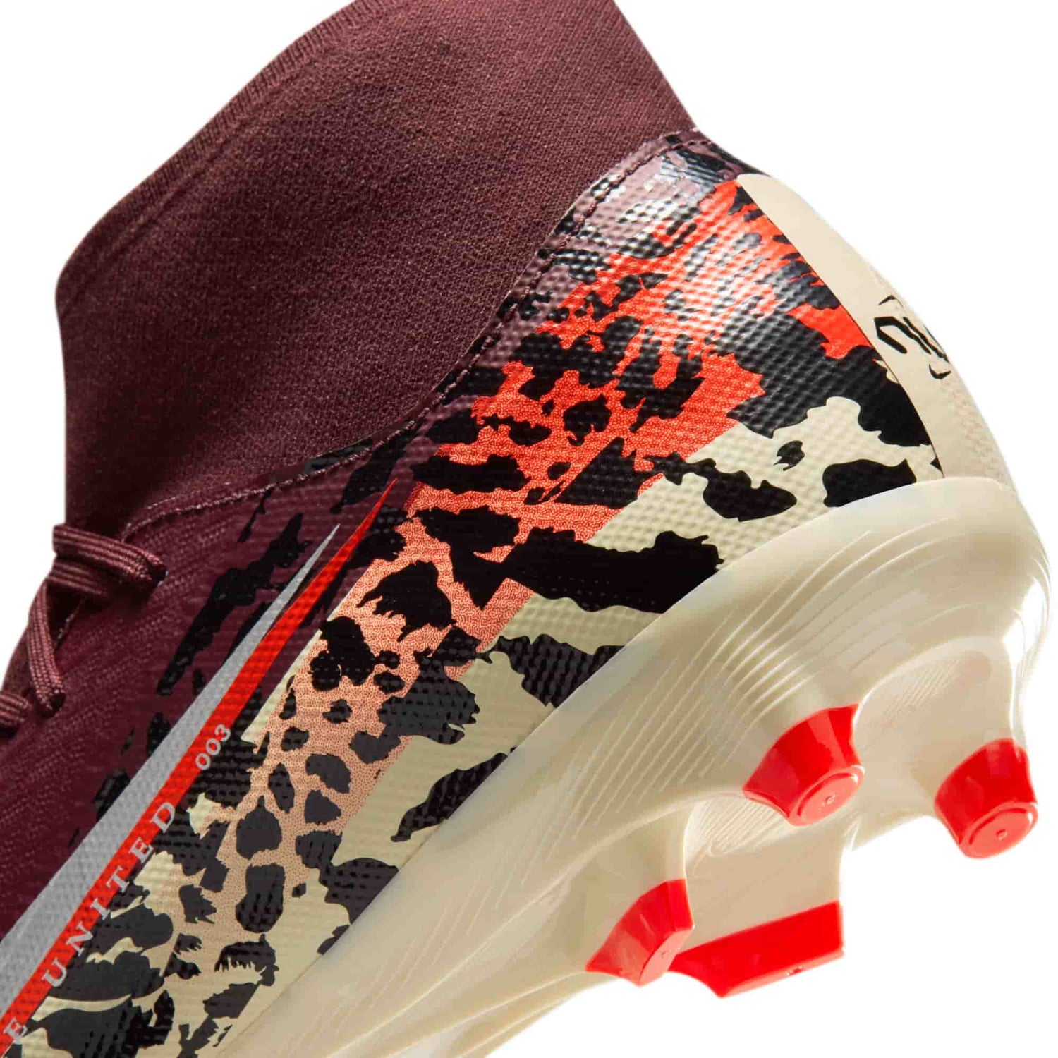 Nike United Mercurial Superfly 10 Academy MG heel detail