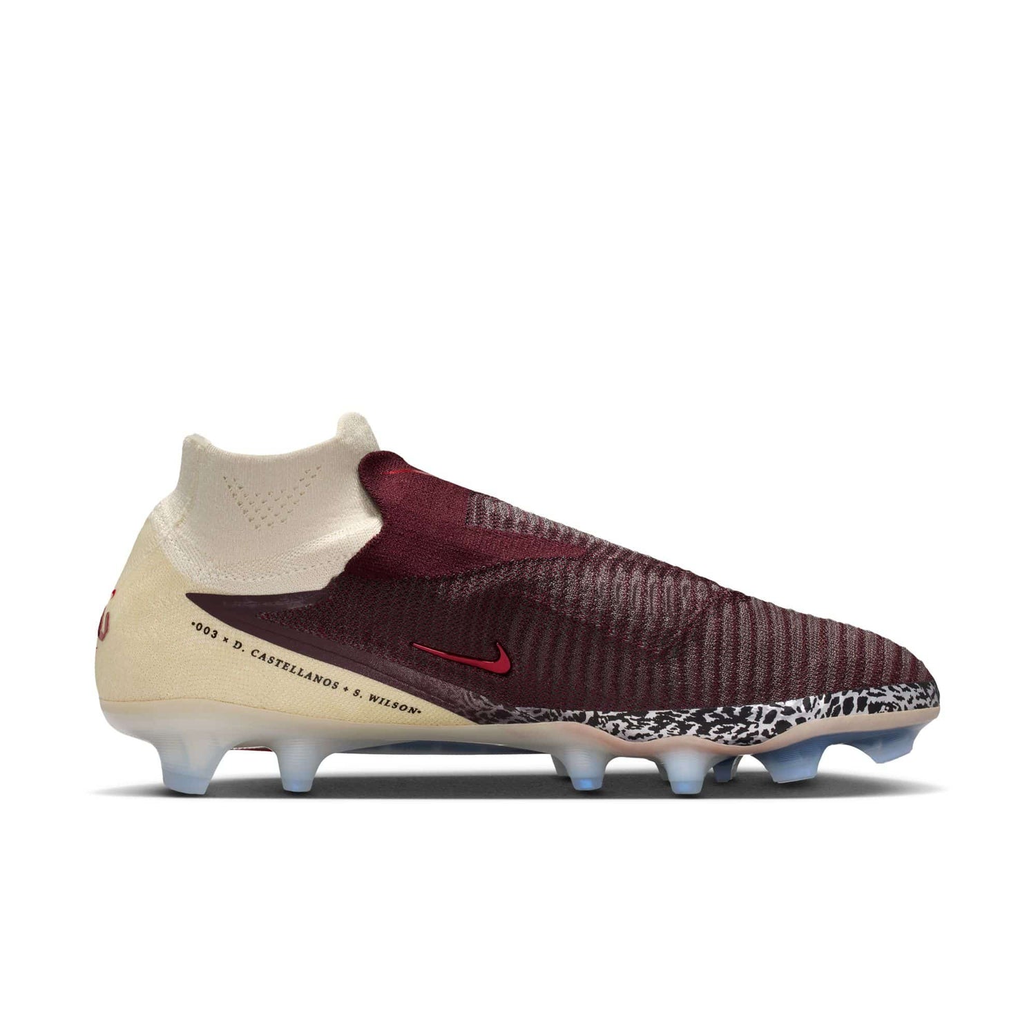 Nike United Phantom 6 High Elite FG soccer cleat side view