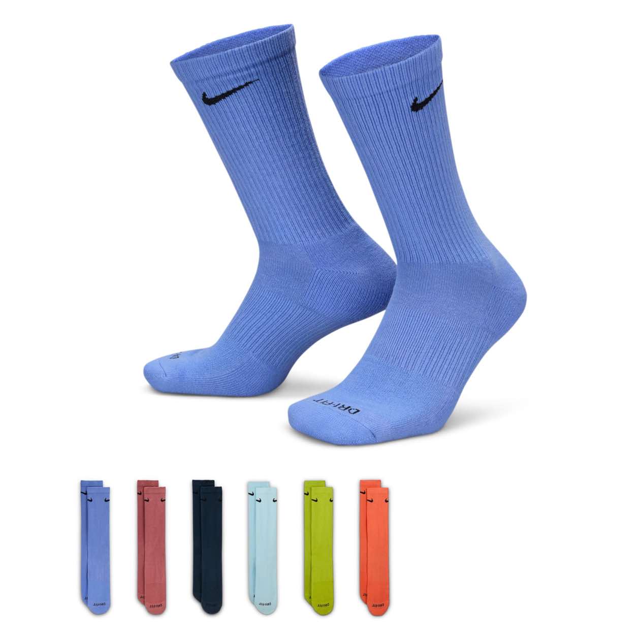 Nike Everyday Plus Cushioned Crew Socks 6-Pack