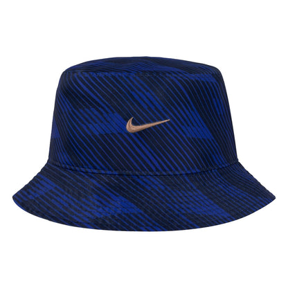 France Apex Reversible Bucket Hat Hats Nike Blue S/M 
