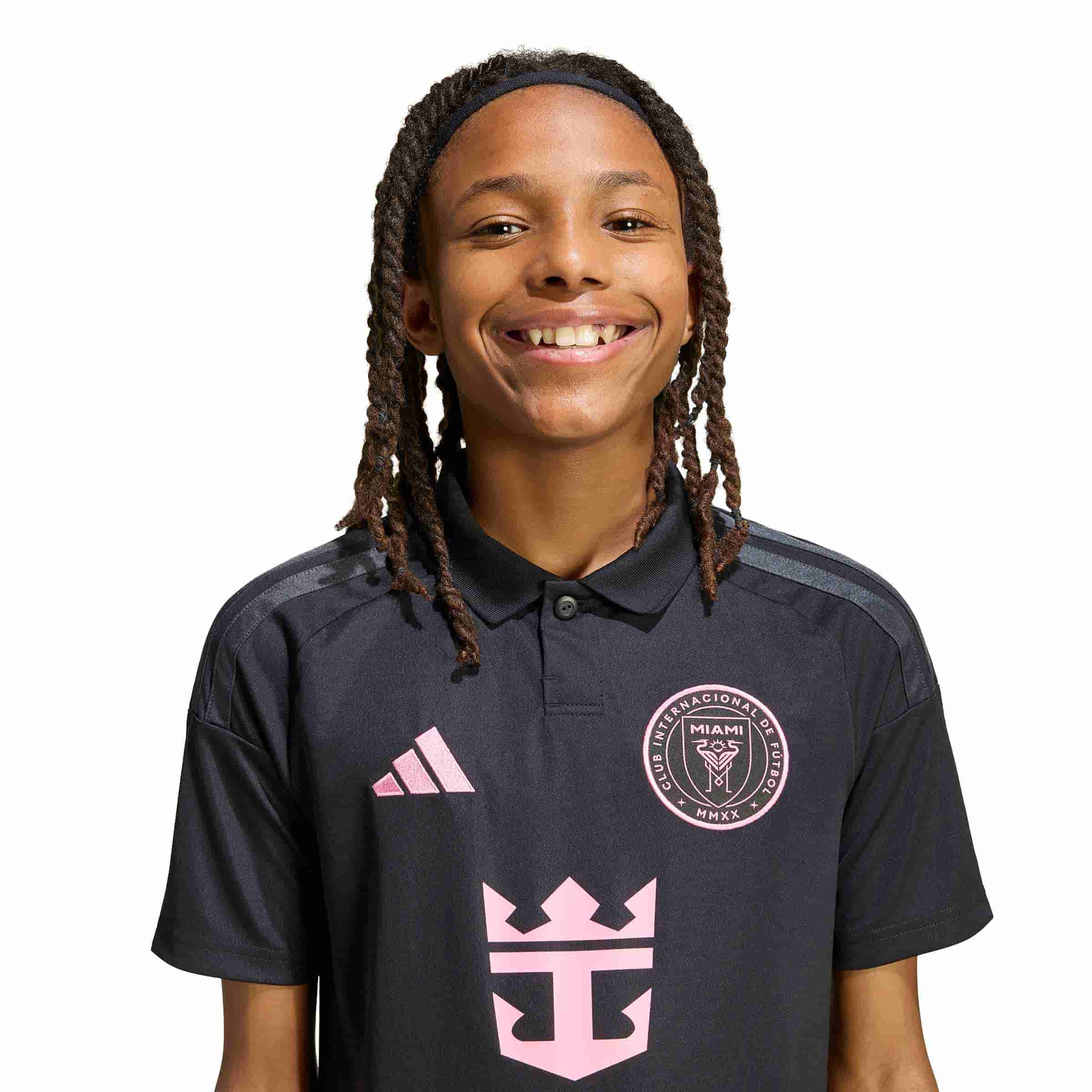 Inter Miami CF Away Messi Jersey Jr. Official Jerseys adidas 