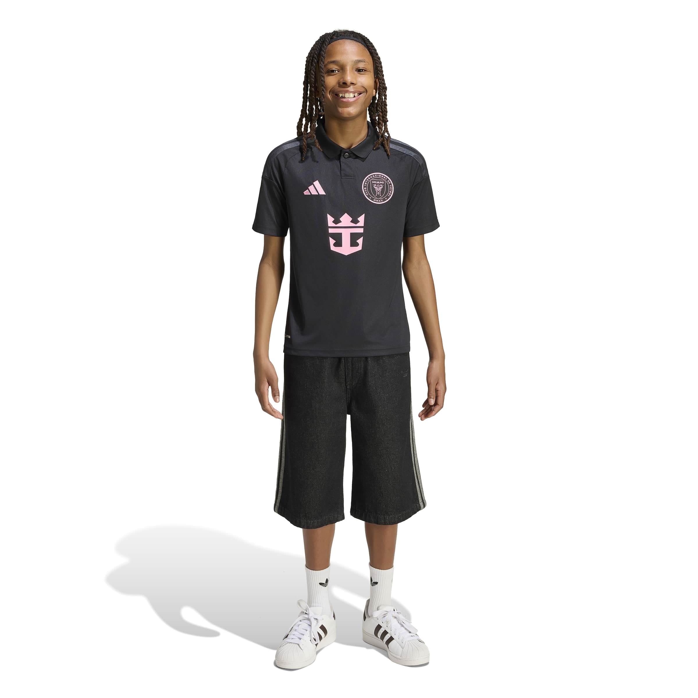 Inter Miami CF Away Messi Jersey Jr. Official Jerseys adidas 