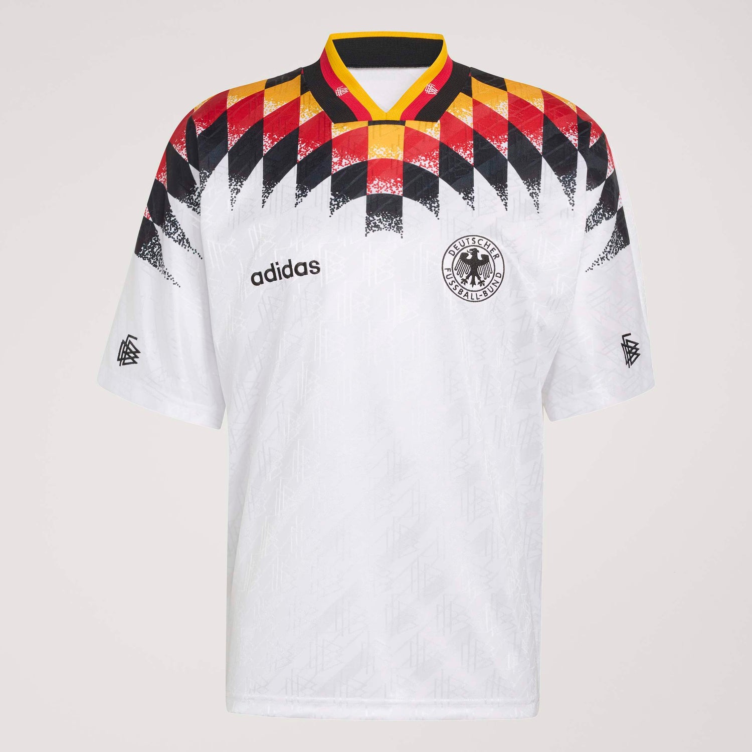Germany 1994 Home Jersey for men in white with classic national team detailing