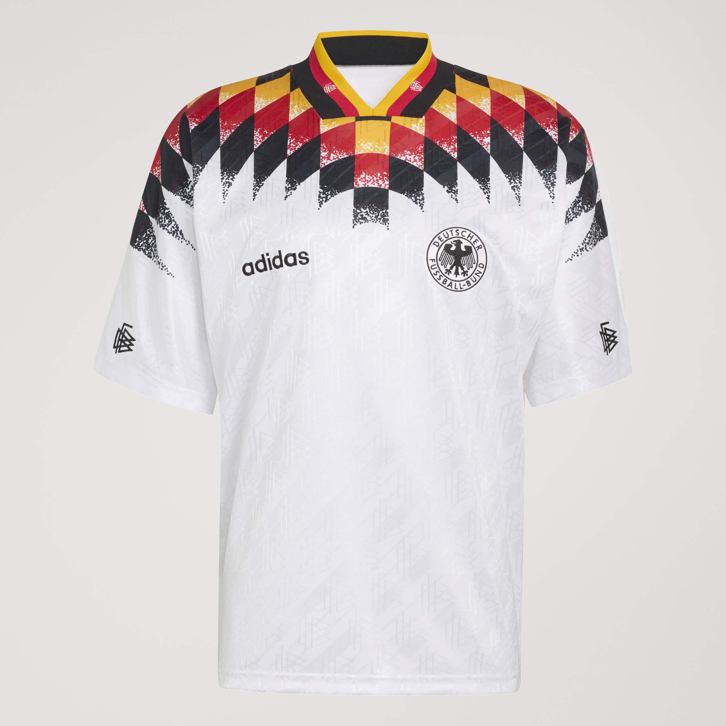 Germany 1994 Home Jersey for men in white with classic national team detailing