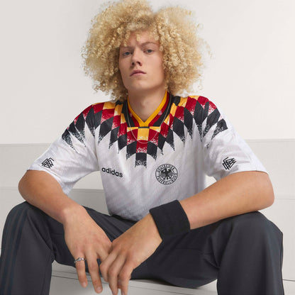 Germany 1994 Home Jersey for men in white with classic national team detailing