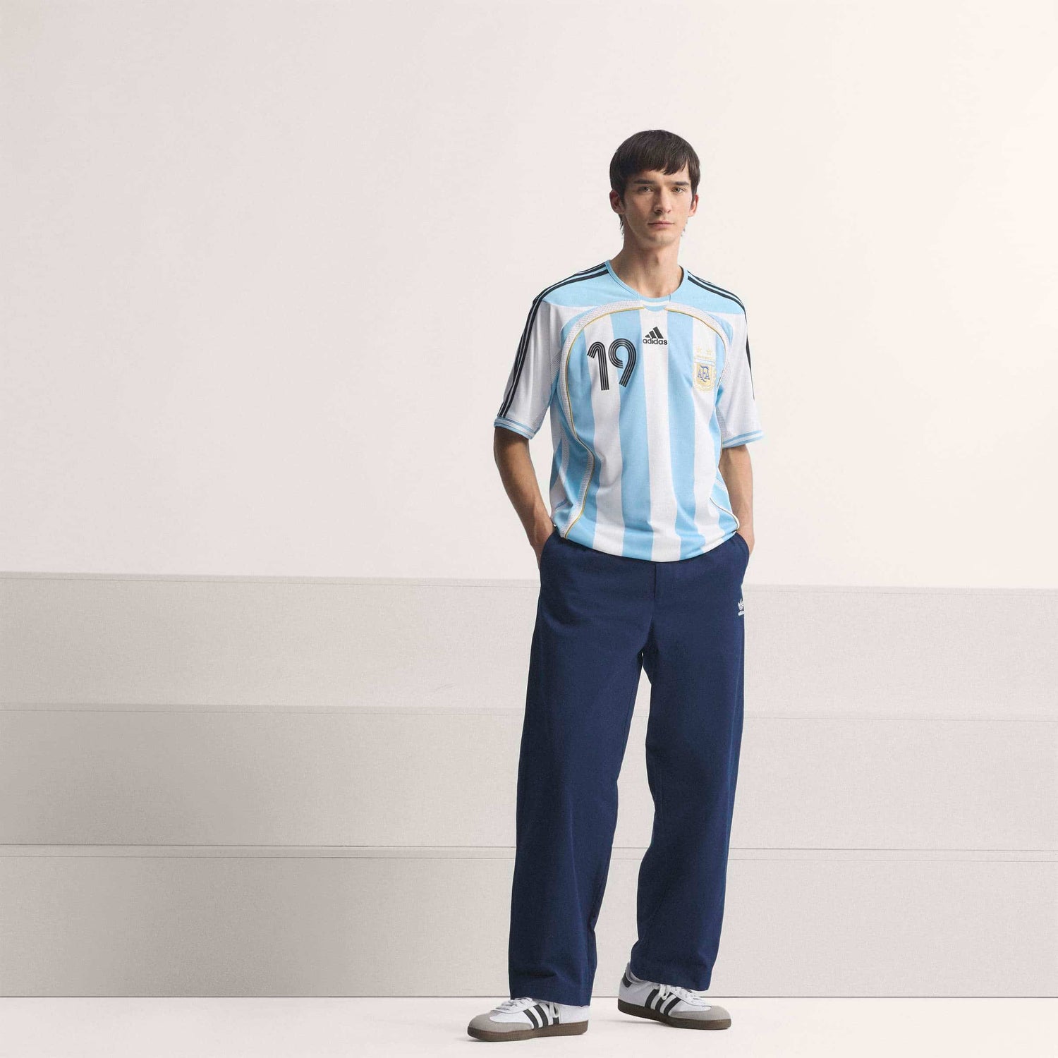 Argentina Home Jersey 2006 Messi Official Jerseys adidas 