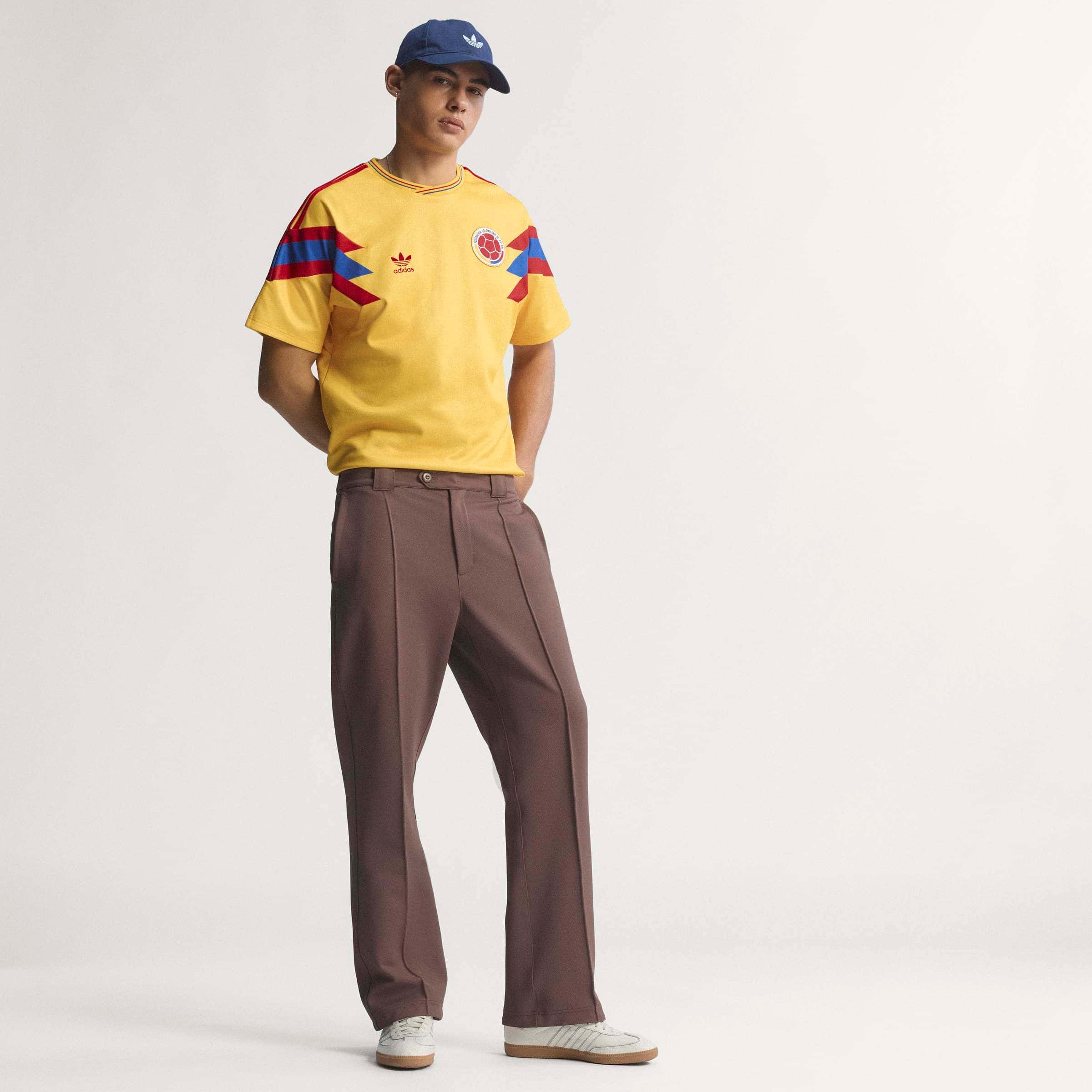Colombia Away Jersey 1990 Official Jerseys adidas 