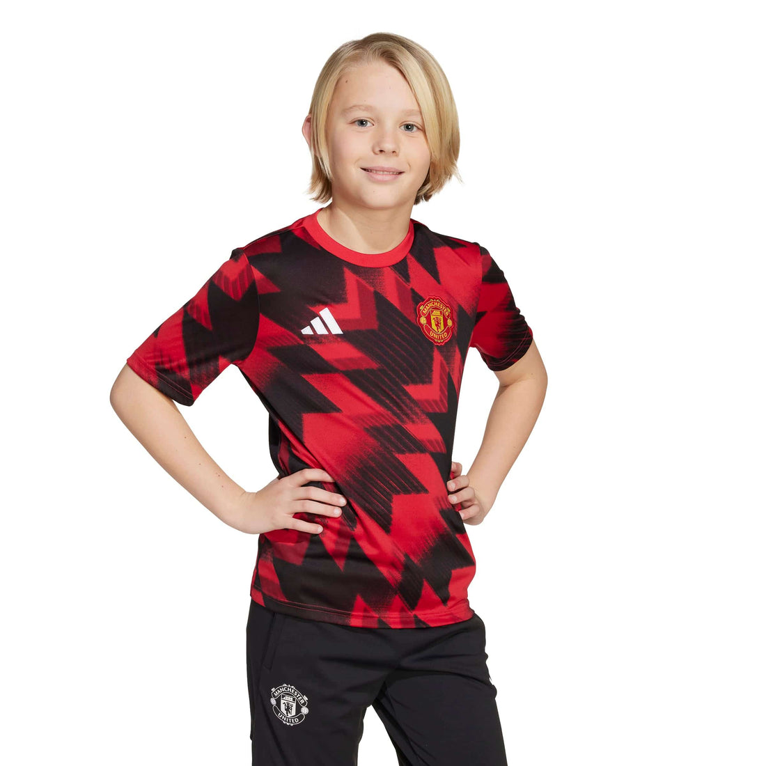 Manchester United 25/26 Pre-Match Jersey Jr. Official Jerseys adidas