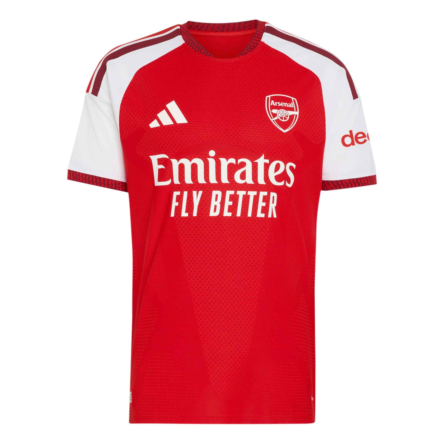Arsenal FC 26/27 Home Authentic Jersey Flat Lay