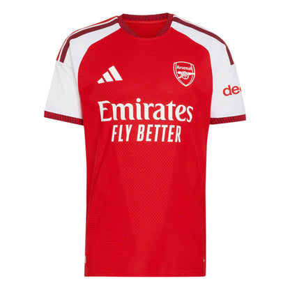 Arsenal FC 26/27 Home Authentic Jersey Flat Lay