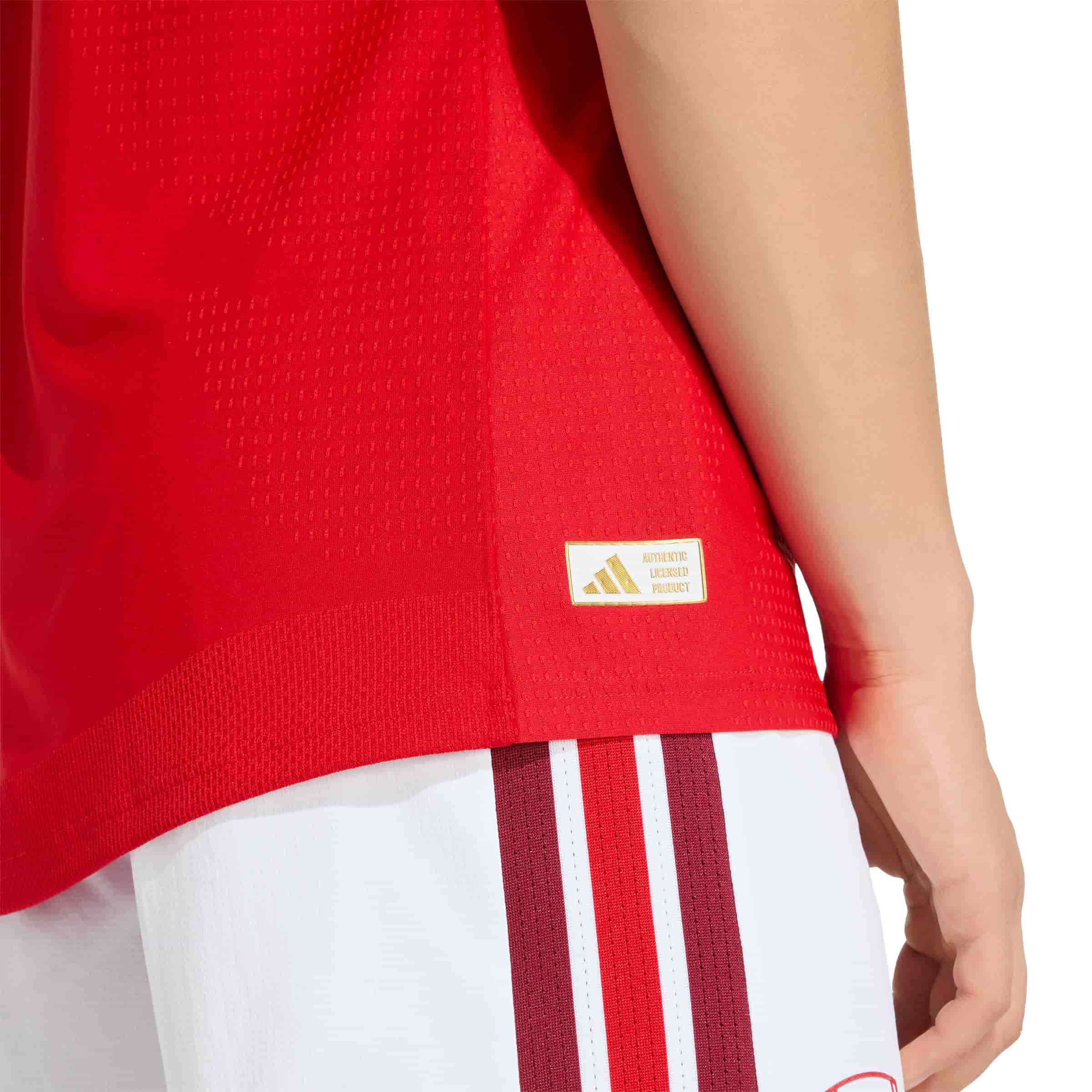 Arsenal FC 26/27 Home Authentic Jersey close up