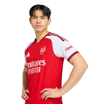 Arsenal FC 26/27 Home Authentic Jersey On Player Side View