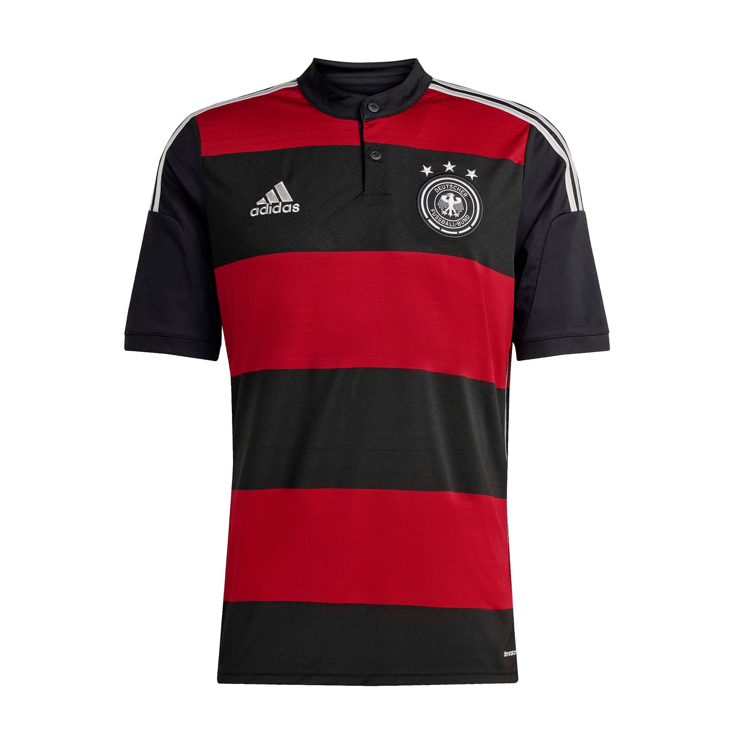 Germany 2014 Away Jersey for men with jacquard fabric and DFB crest