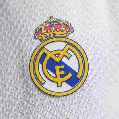 Real Madrid 26/27 Home Authentic Jersey club crest detail