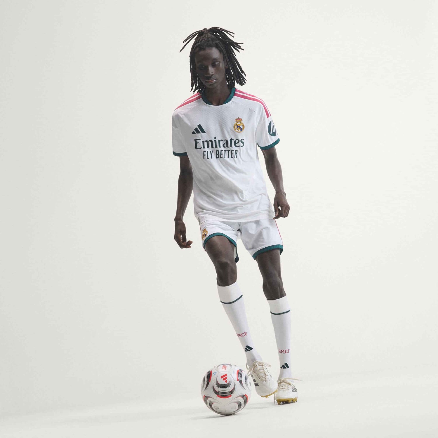 Real Madrid 26/27 Home Authentic Jersey action pose
