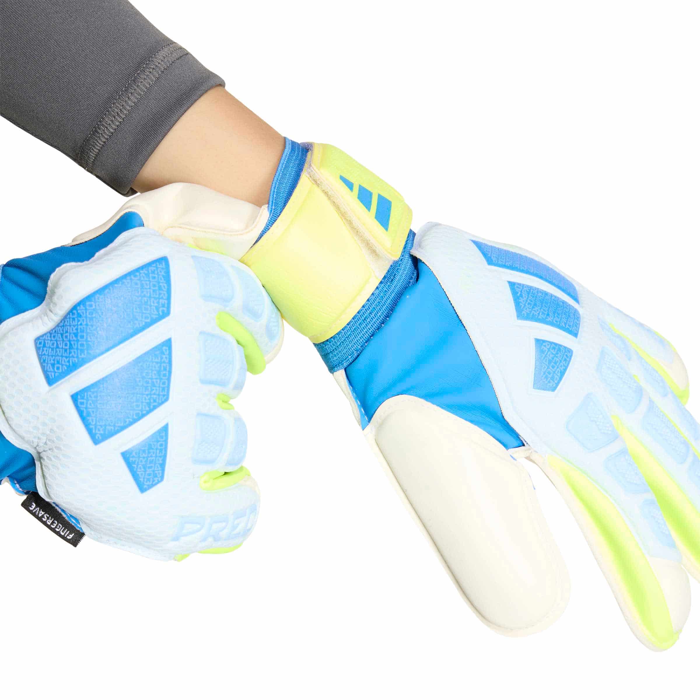 adidas Predator Match Fingersave Goalkeeper Gloves Jr. Goalkeeper Gloves adidas 