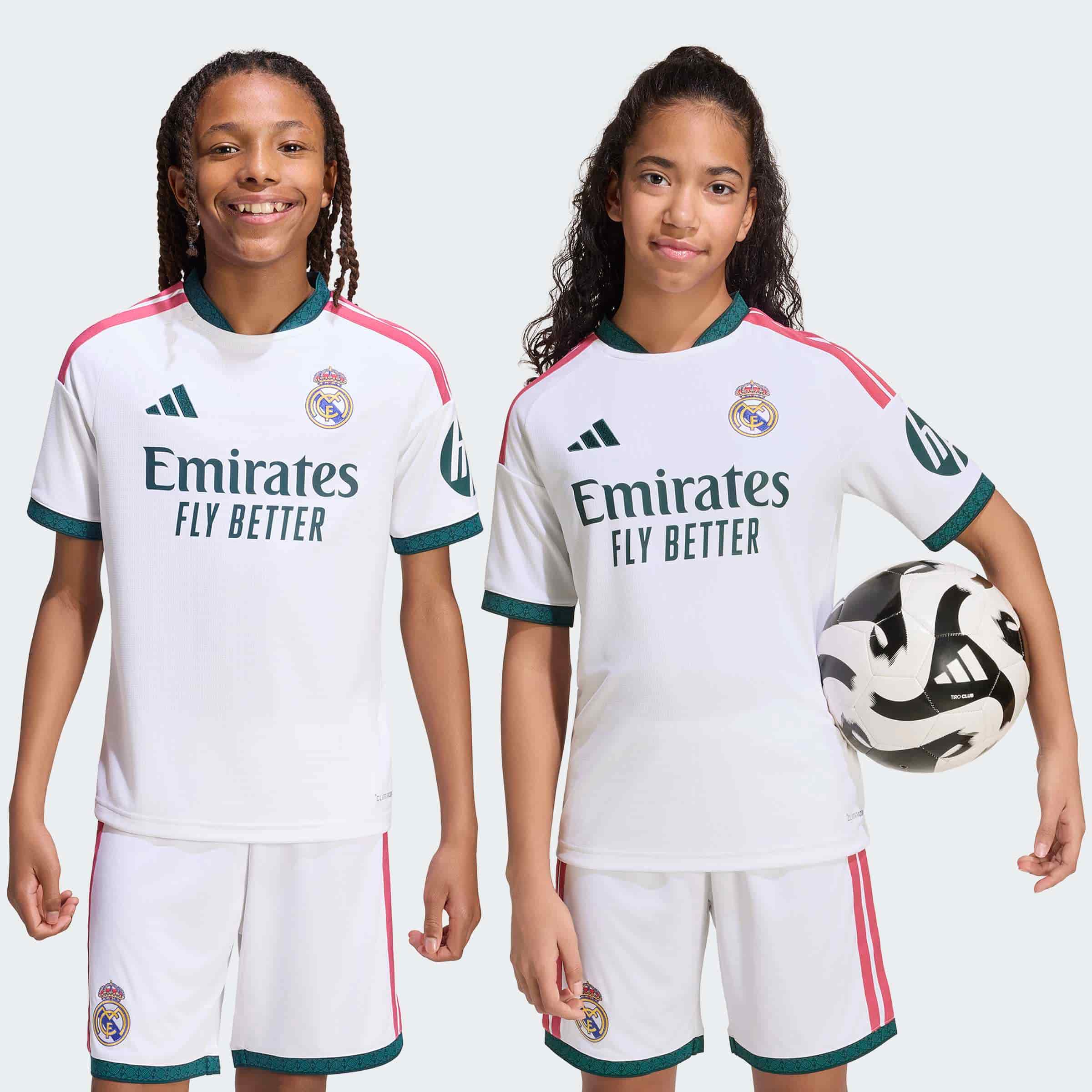 Real Madrid 26/27 Home Jersey Youth front view